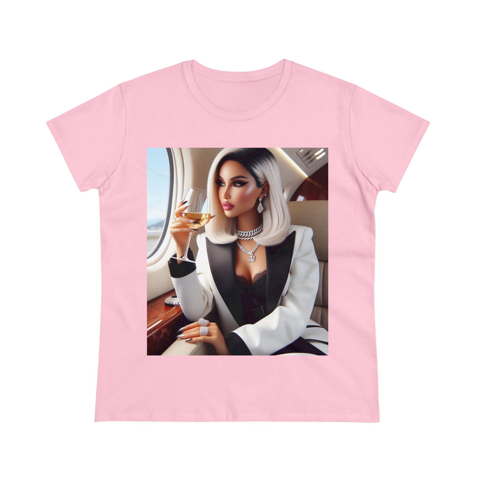 Private Business T-Shirt T-Shirt Printify Light Pink S