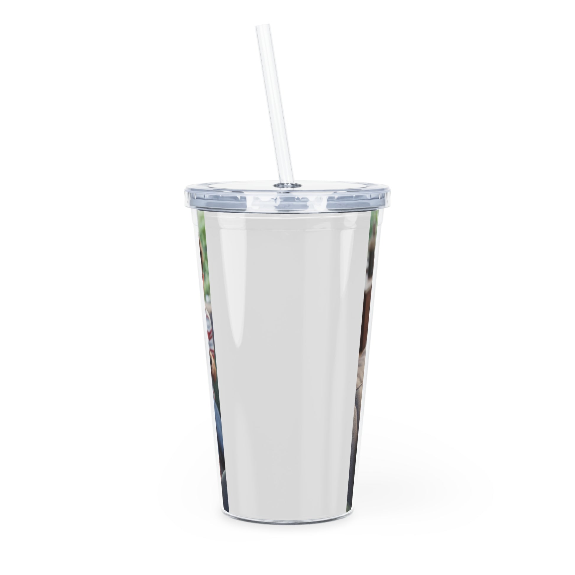 Family Time Tumbler with Straw Mug Printify