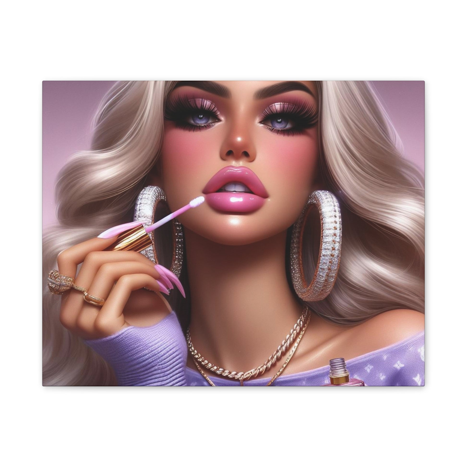 Gloss Up Canvas Canvas Printify