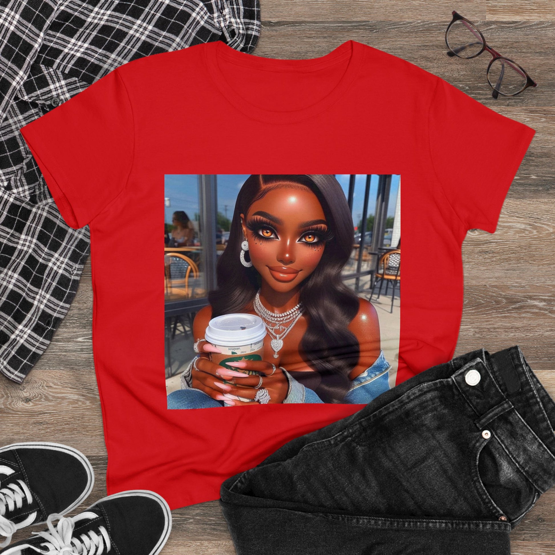 Coffee Beauty T-Shirt T-Shirt Printify