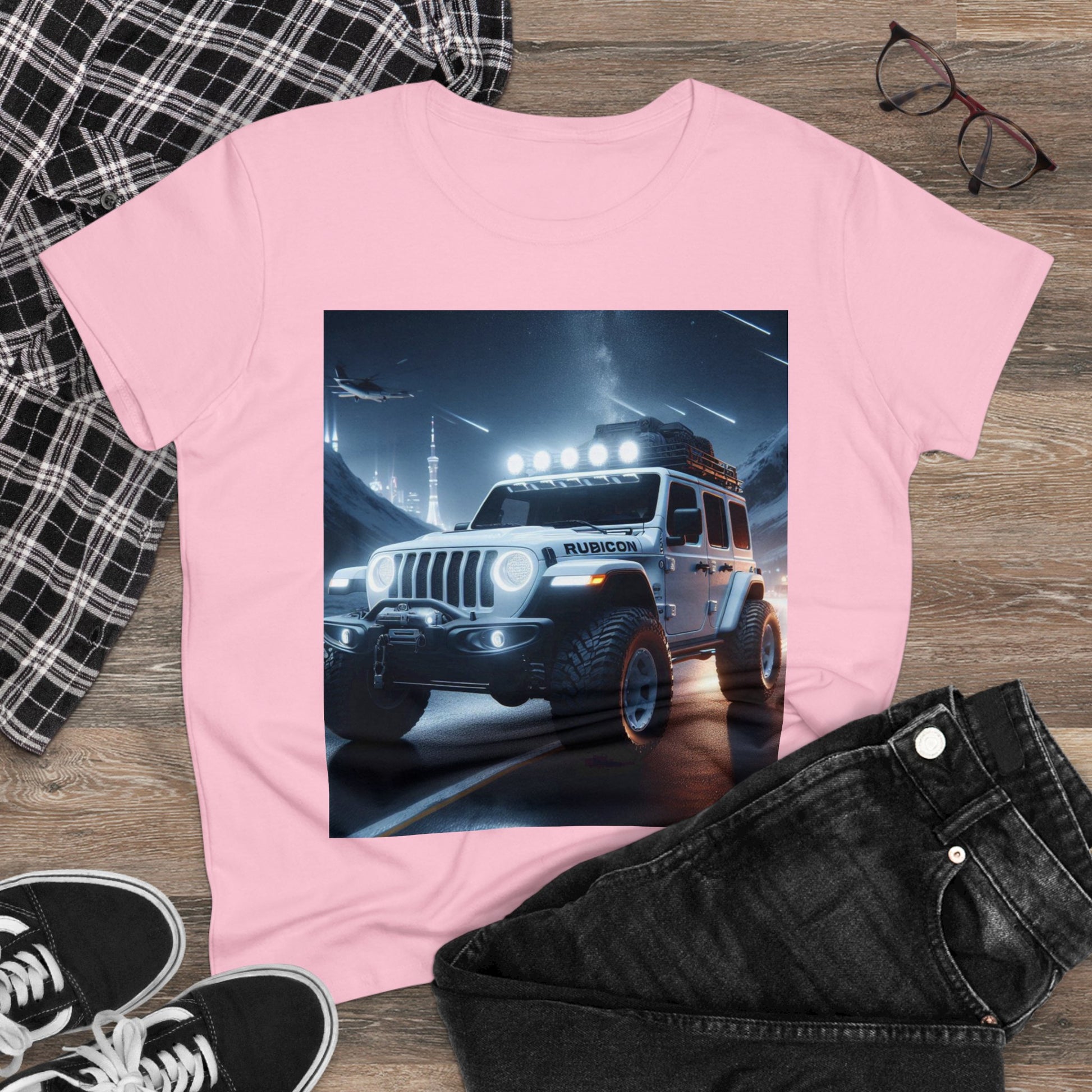 White Rubicon T-Shirt T-Shirt Printify