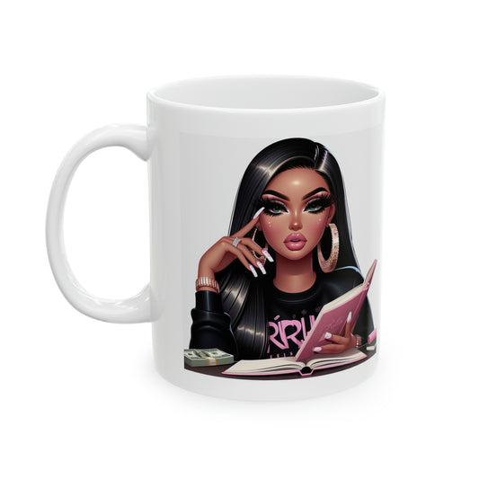 Thinking of a Plan Mug Mug Printify 11oz