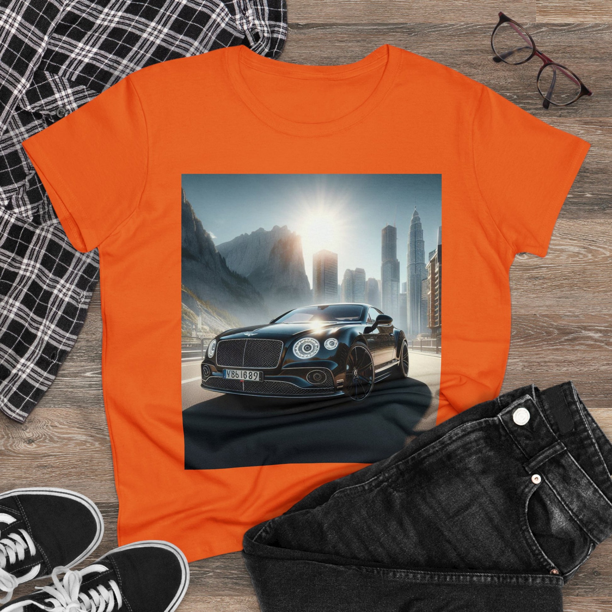 Black Bentley T-Shirt T-Shirt Printify
