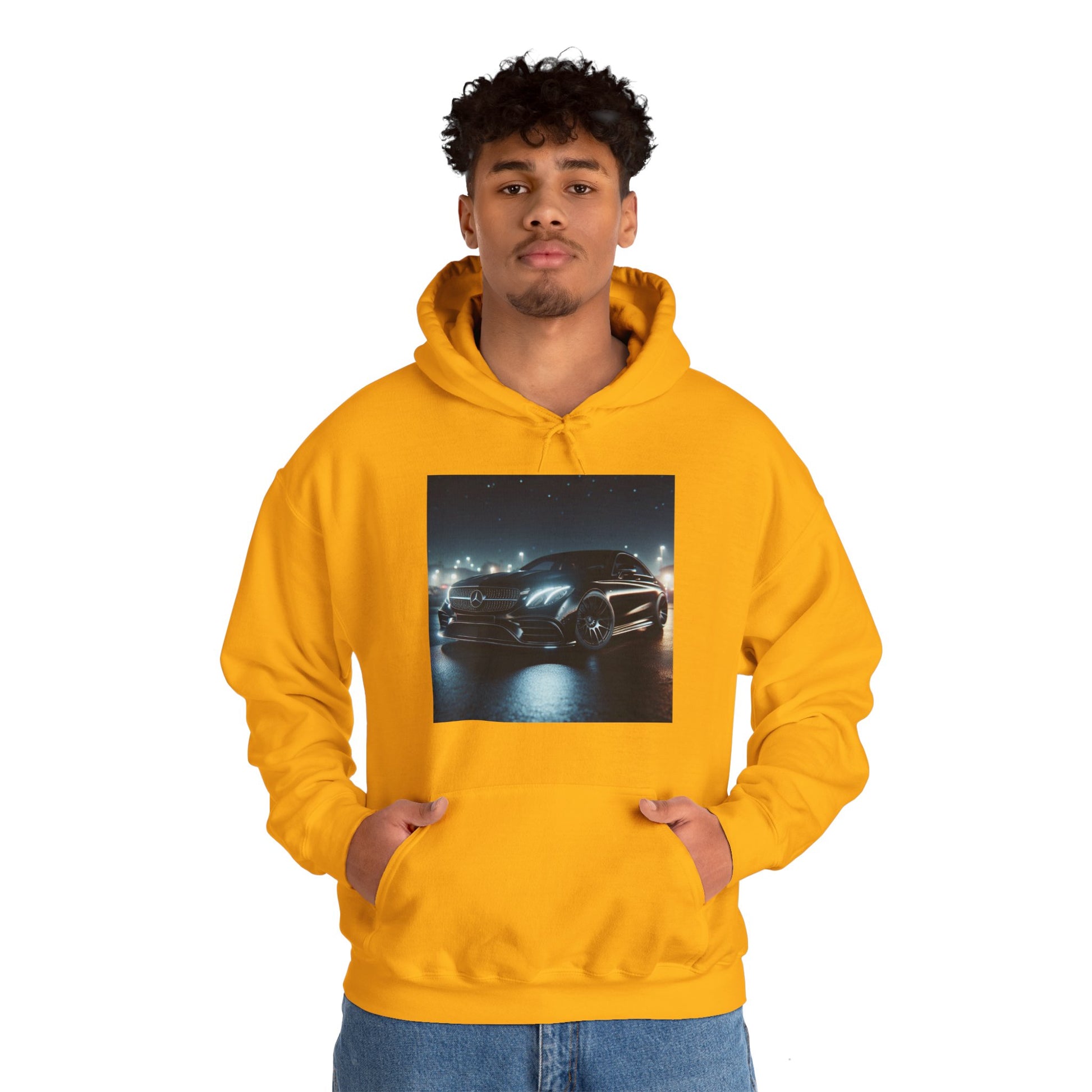 Black Mercedes Hoodie Hoodie Printify