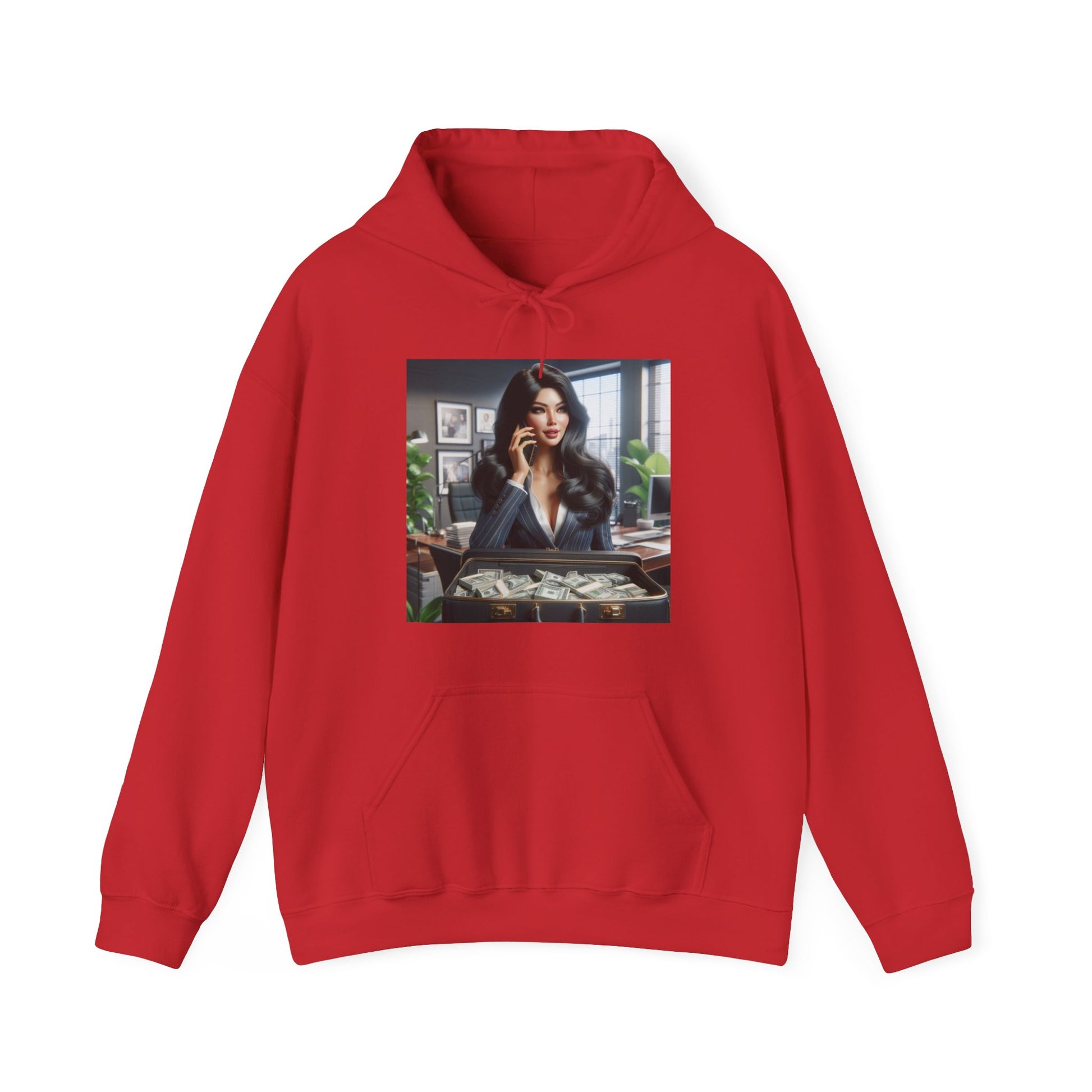 Business Deal Hoodie Hoodie Printify Red S