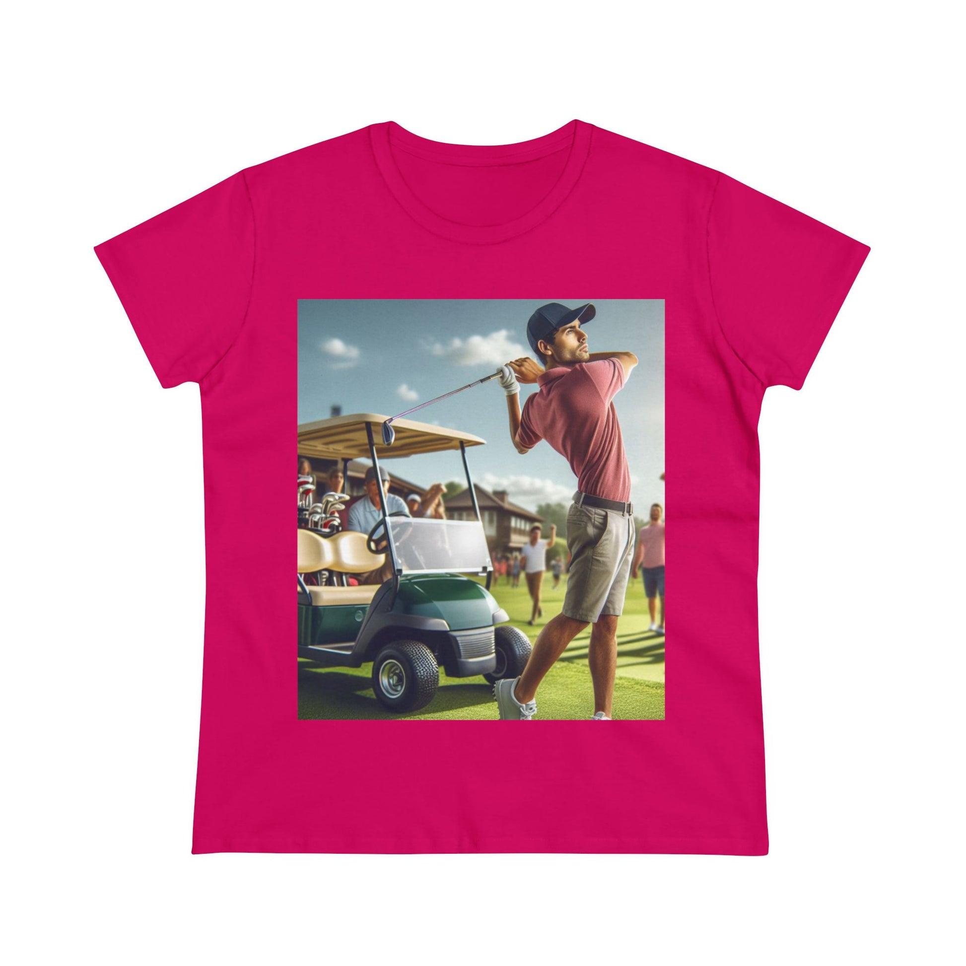 Golf Tournament T-Shirts T-Shirt Printify Heliconia S