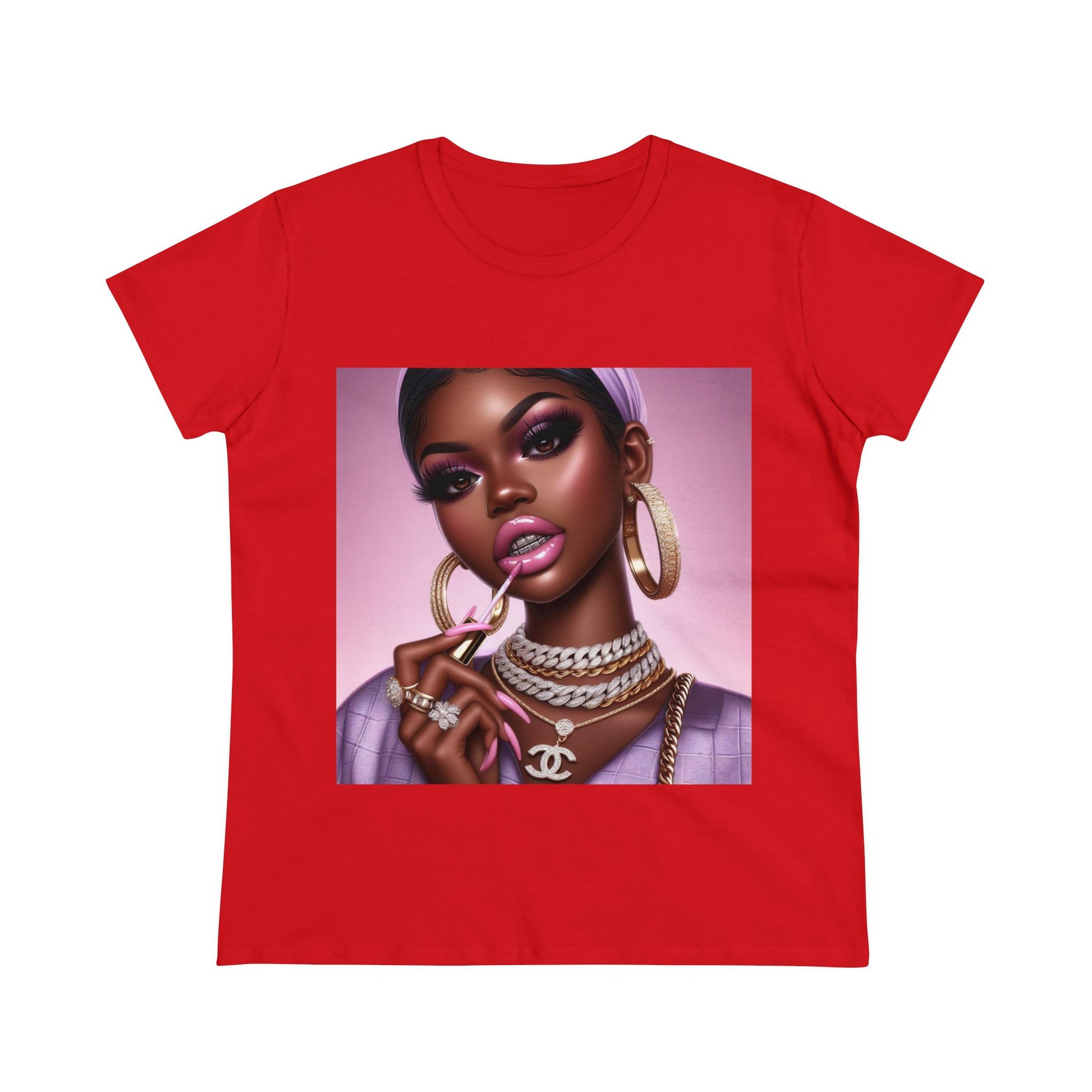 Gloss Up T-Shirt T-Shirt Printify Red S