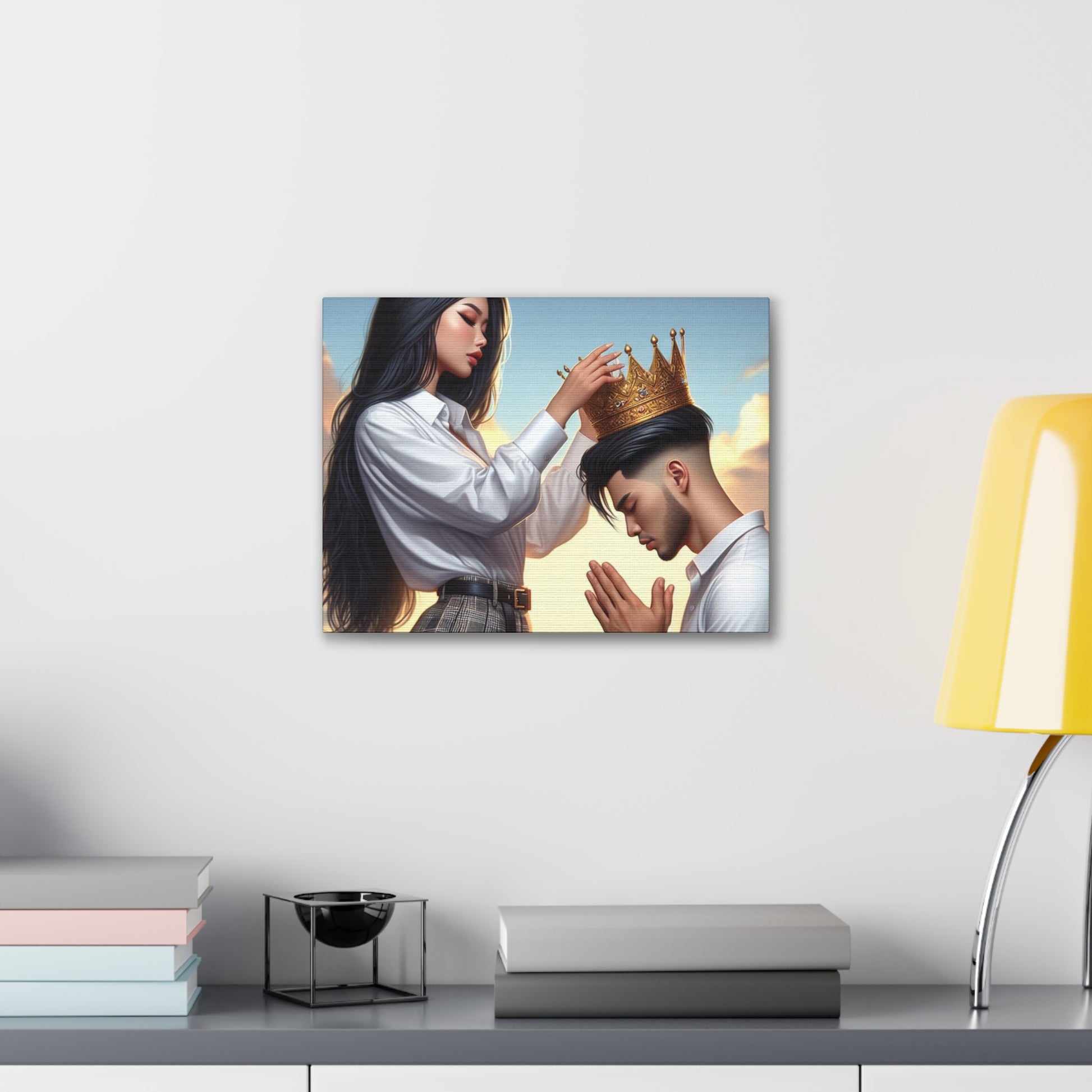 My King Canvas Canvas Printify 16″ x 12″ (Horizontal) 0.75''