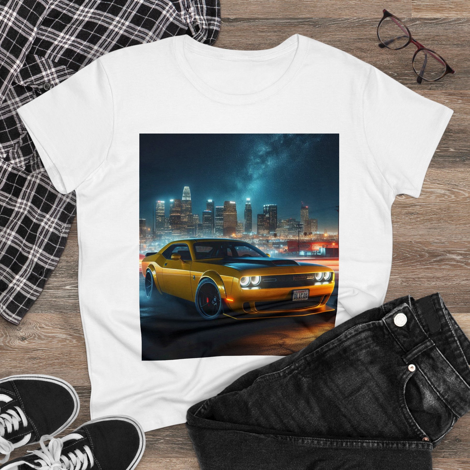 Yellow Challenger T-Shirt T-Shirt Printify