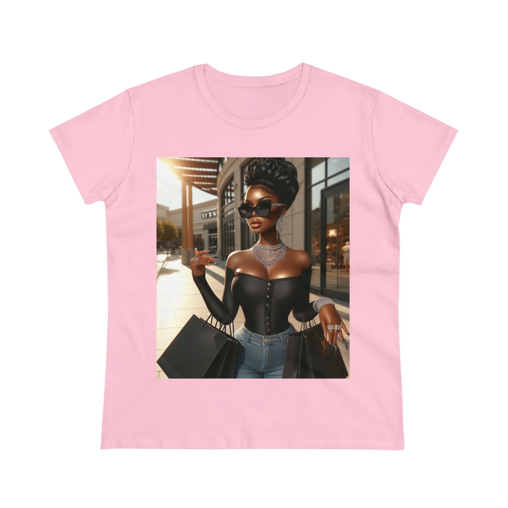 Let's Shop T-Shirt T-Shirt Printify Light Pink S
