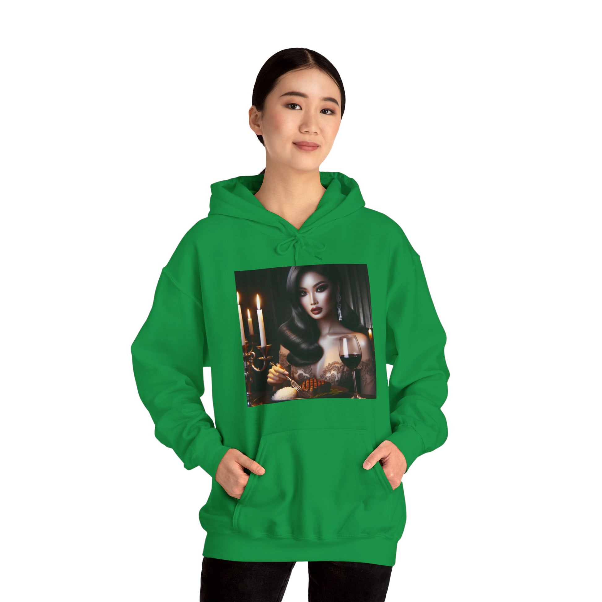 Elegant Meal Hoodie Hoodie Printify