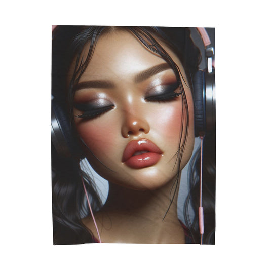 Music Vibes Blanket All Over Prints Printify 60" × 80"