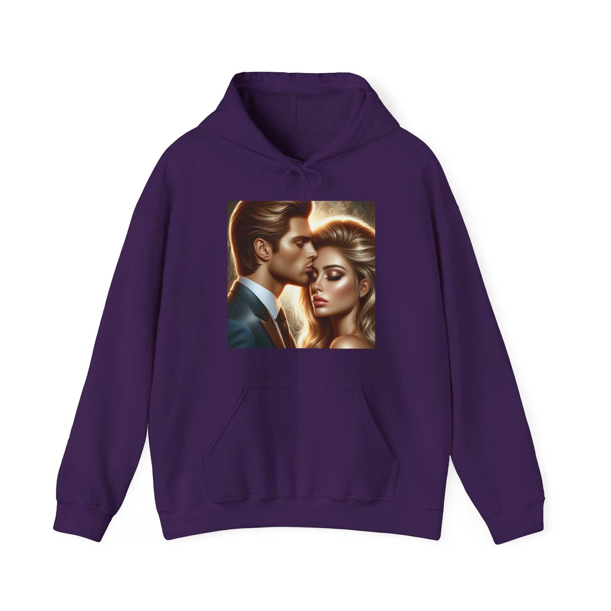 My Love Hoodie Hoodie Printify Purple S