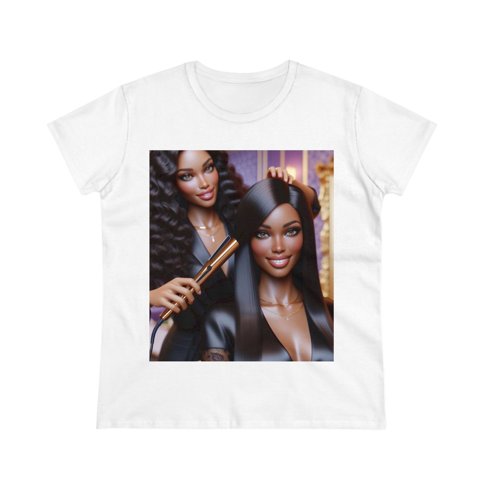 Hair Day T-Shirt T-Shirt Printify White S