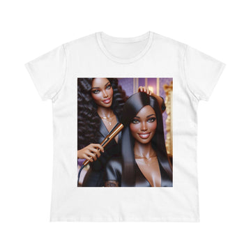 Hair Day T-Shirt T-Shirt Printify White S