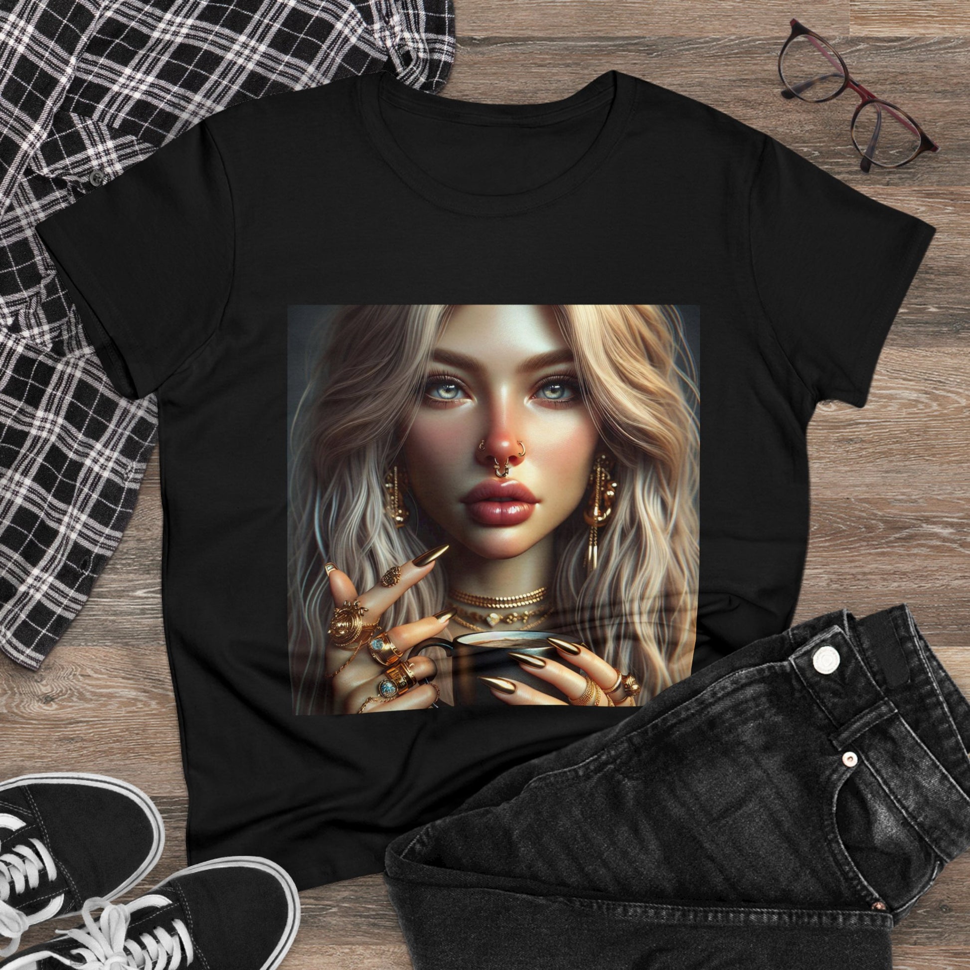 Elevated Coffee T-Shirt T-Shirt Printify