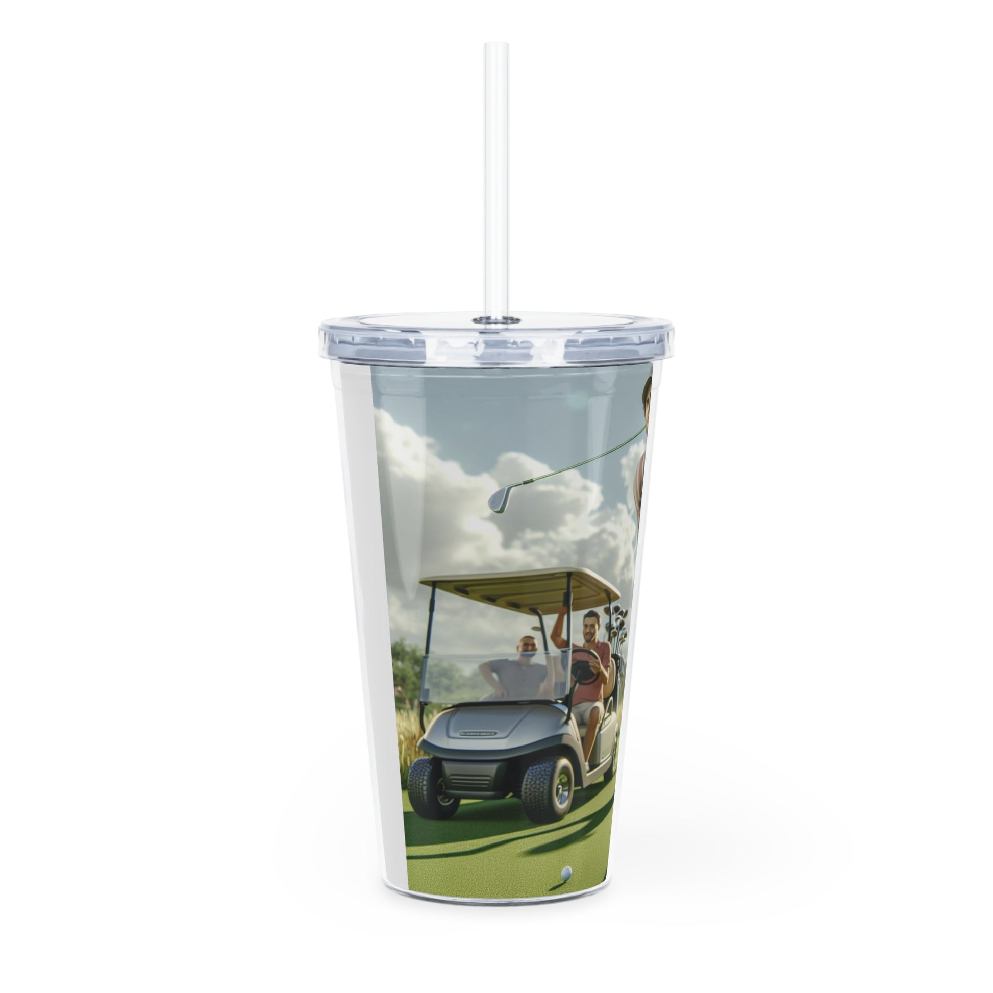 Golf Tournament Tumbler with Straw Mug Printify