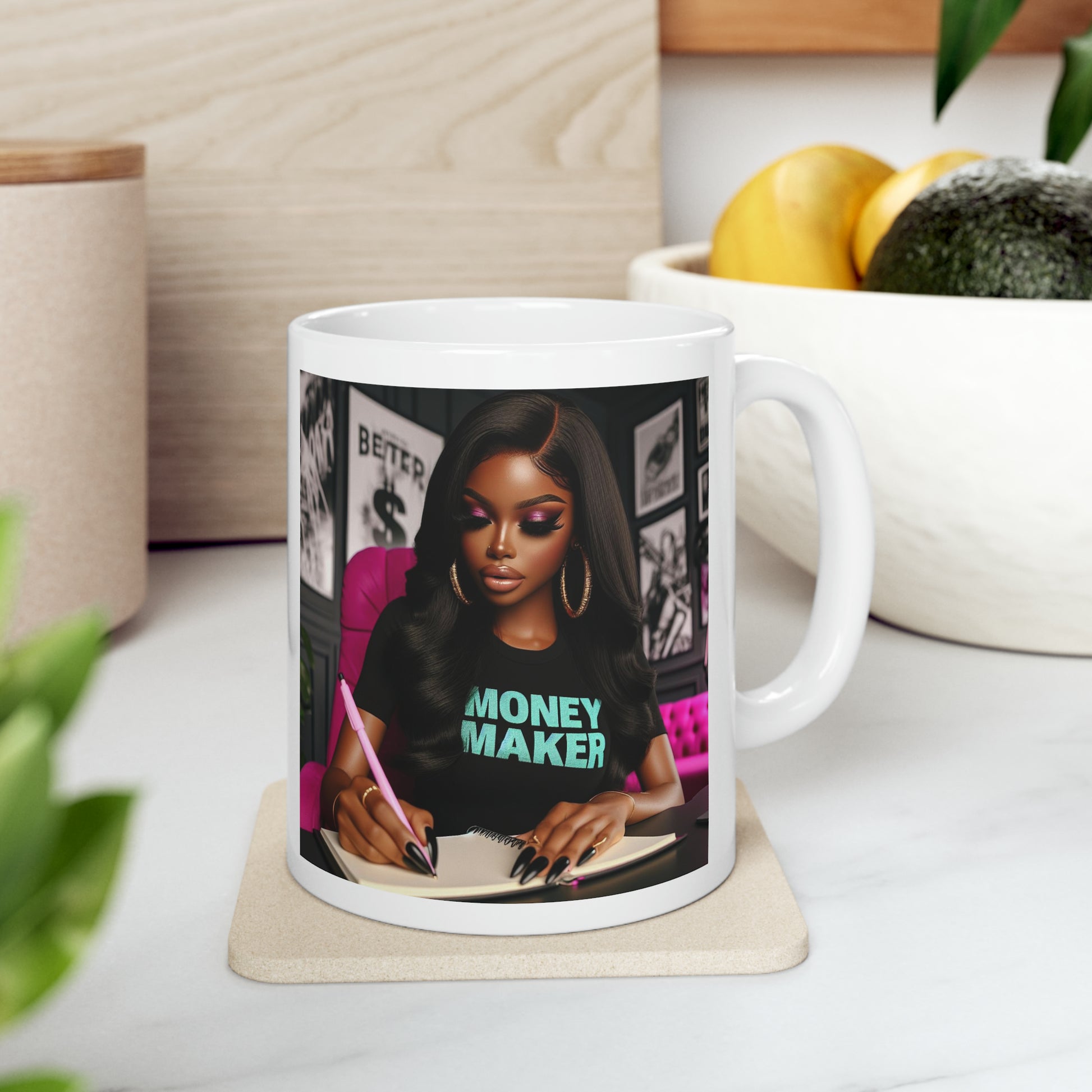 Money Maker Mug Mug Printify