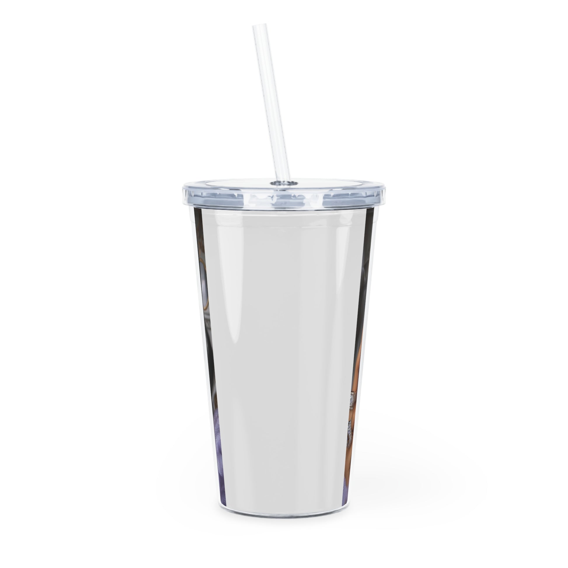 Chanel Please Tumbler with Straw Mug Printify