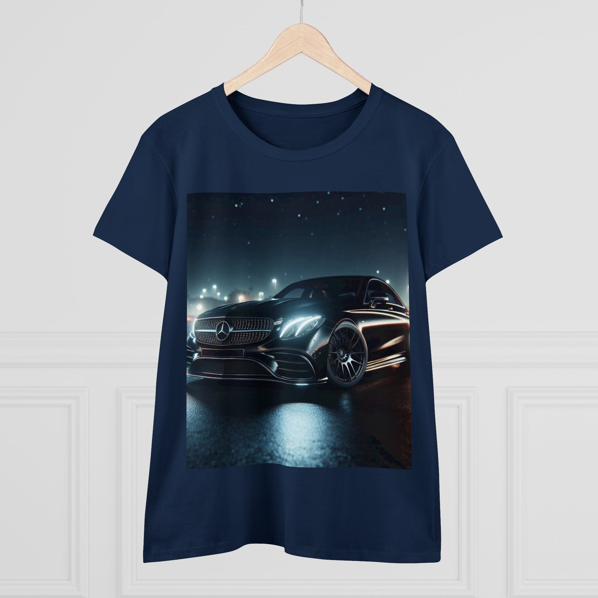 Black Mercedes T-Shirt T-Shirt Printify