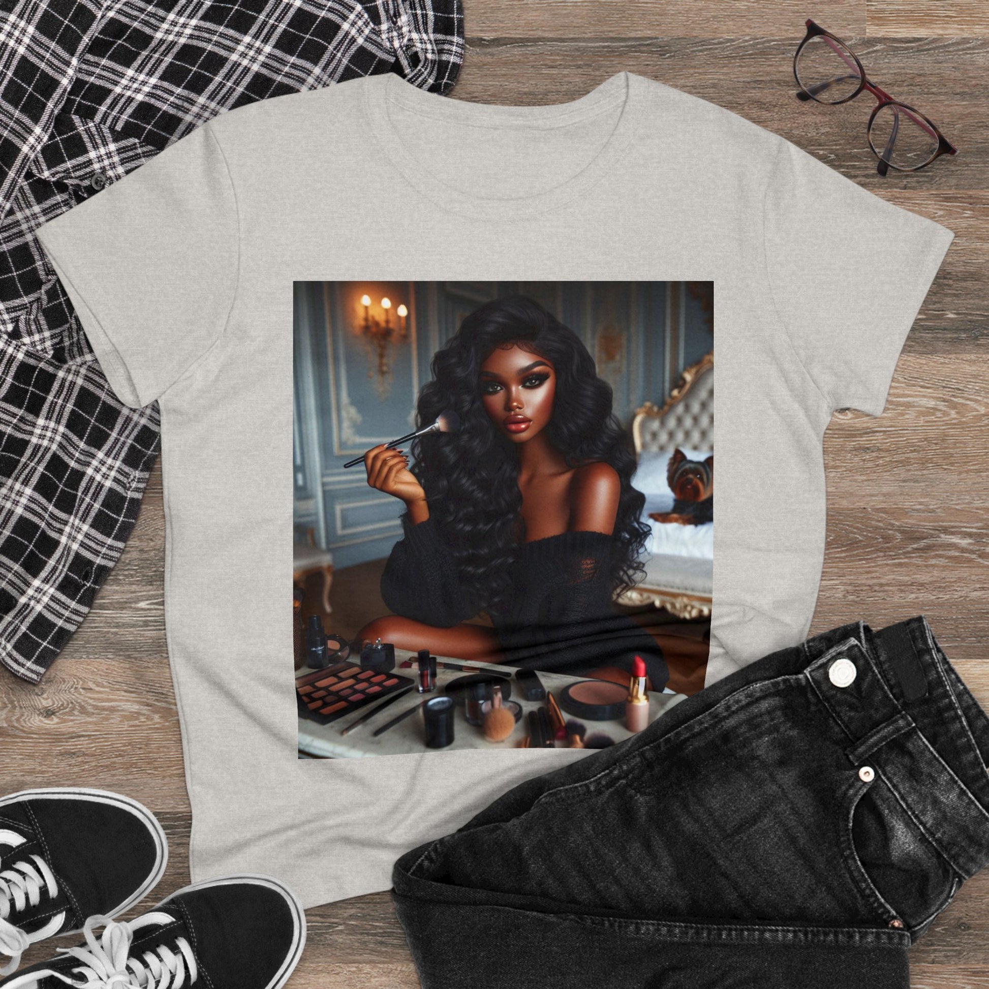 Make Up Time T-Shirt T-Shirt Printify