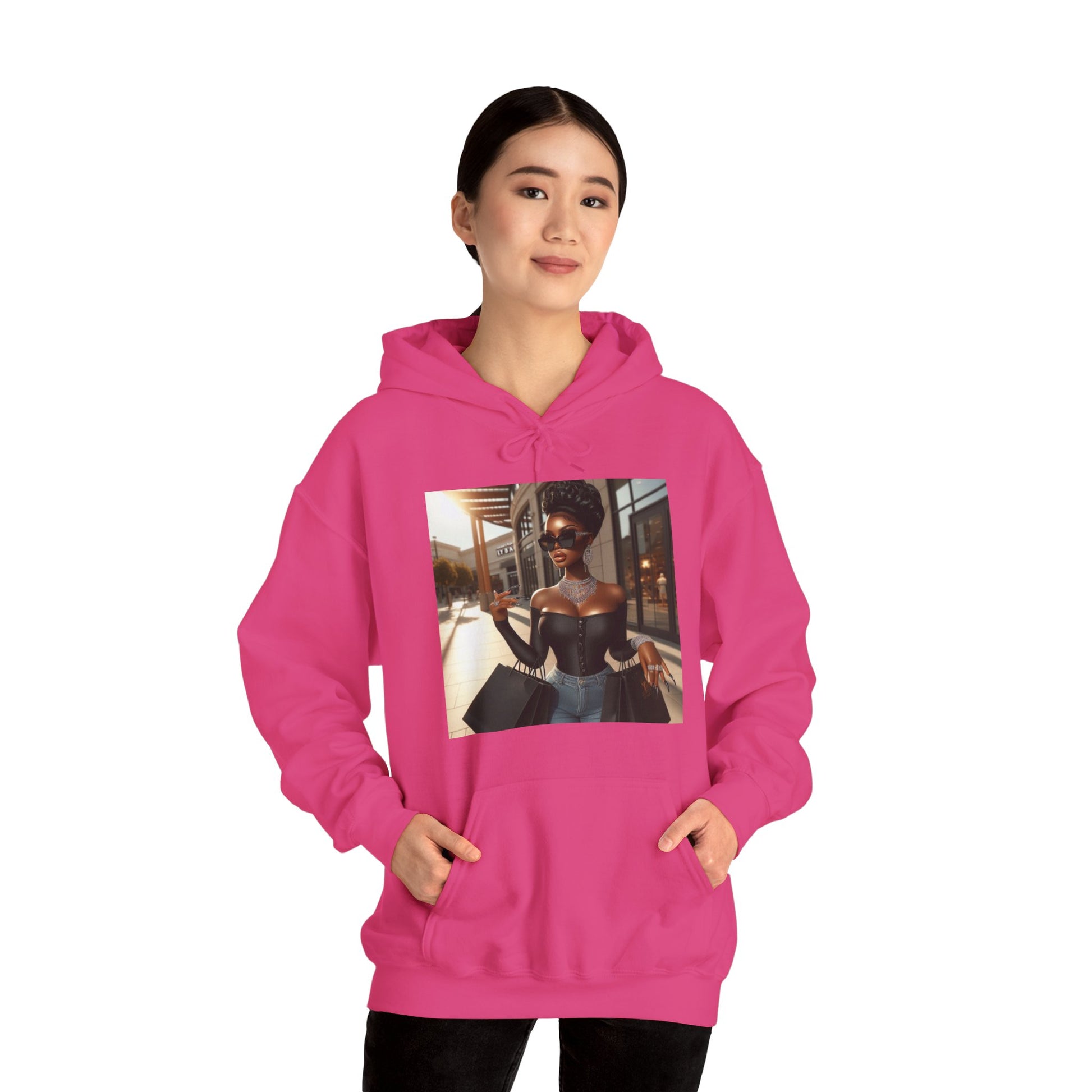 Let's Shop Hoodie Hoodie Printify