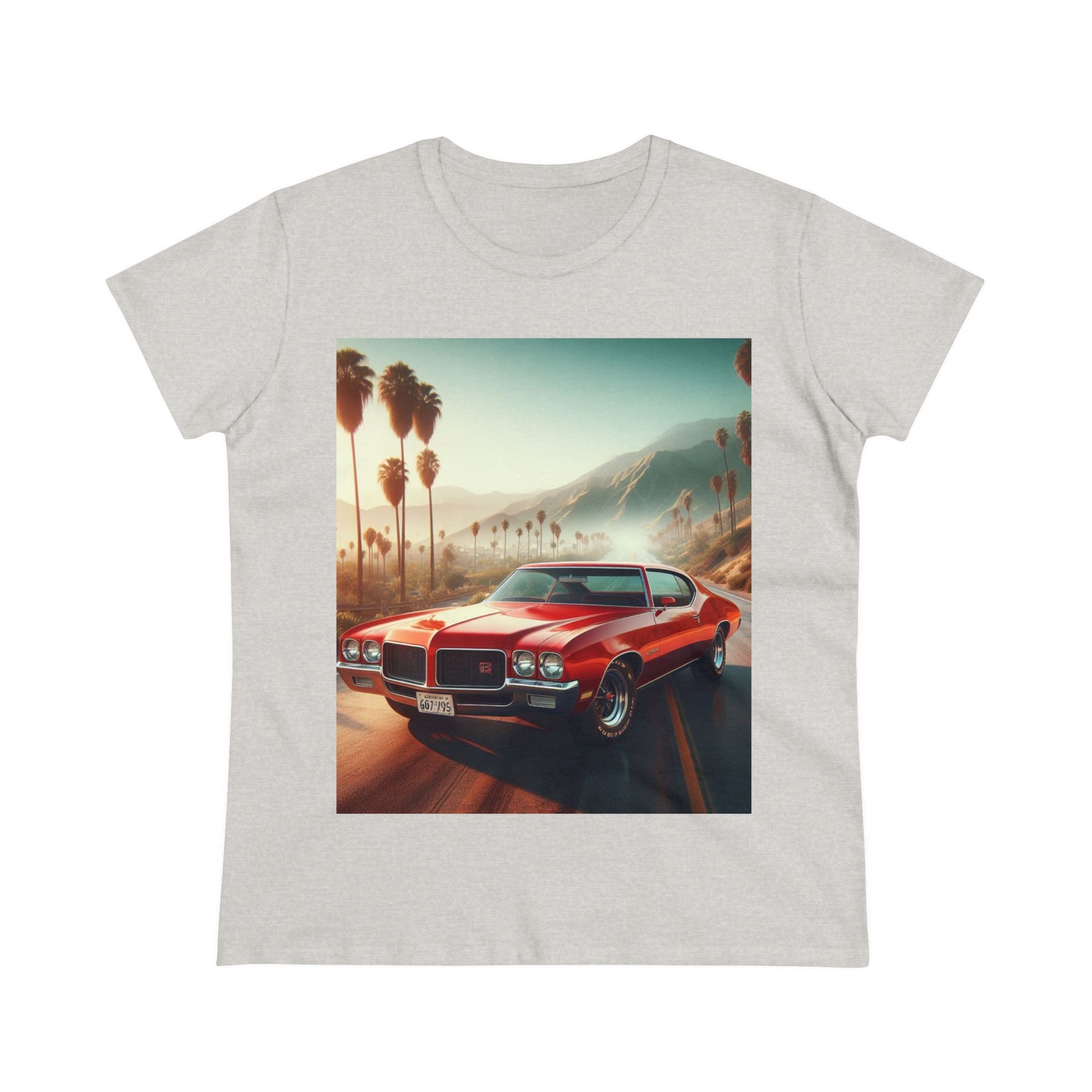 1972 Red Buick Gran Sport T-Shirt T-Shirt Printify Ash S