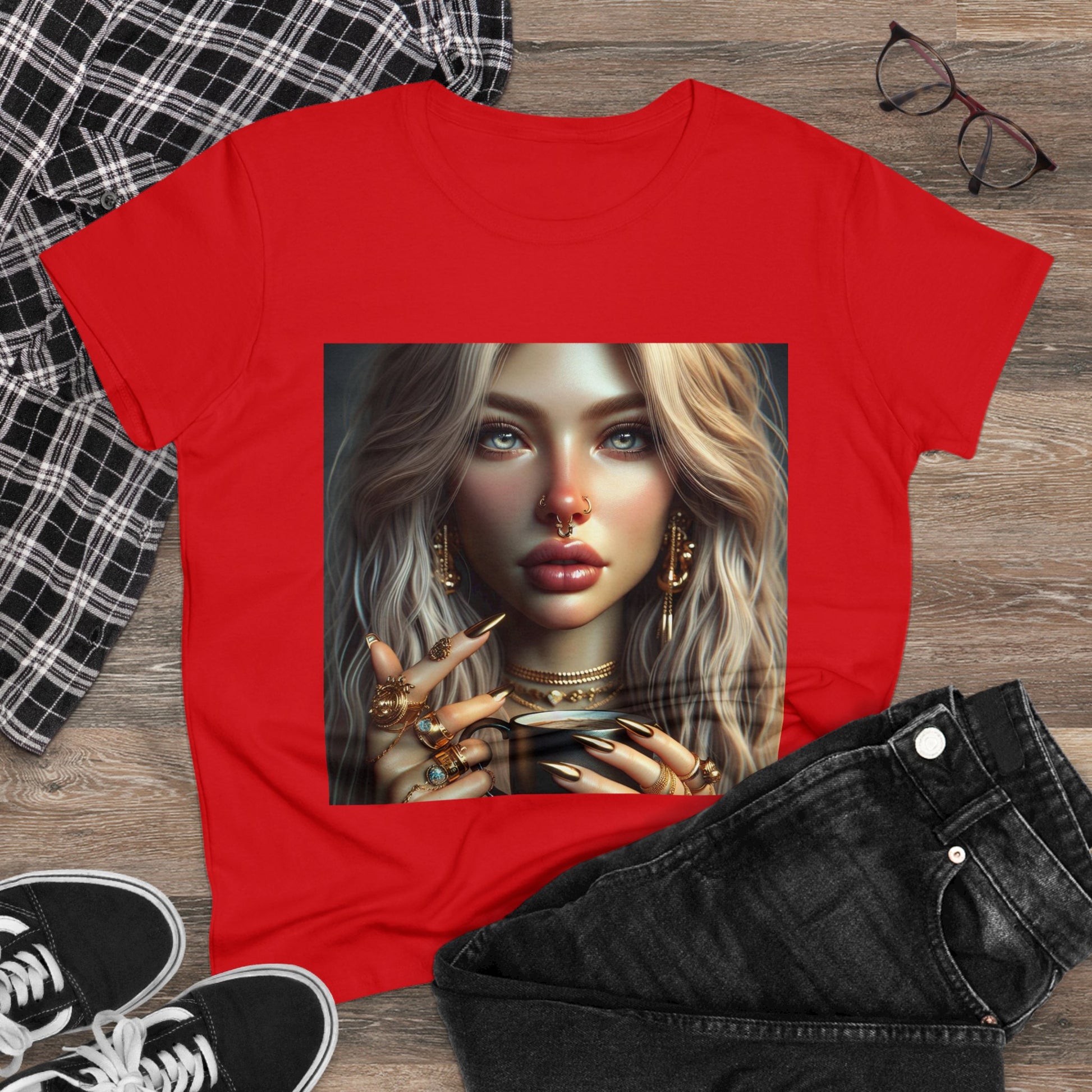 Elevated Coffee T-Shirt T-Shirt Printify