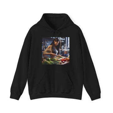 Dinner Time Hoodie Hoodie Printify Black S