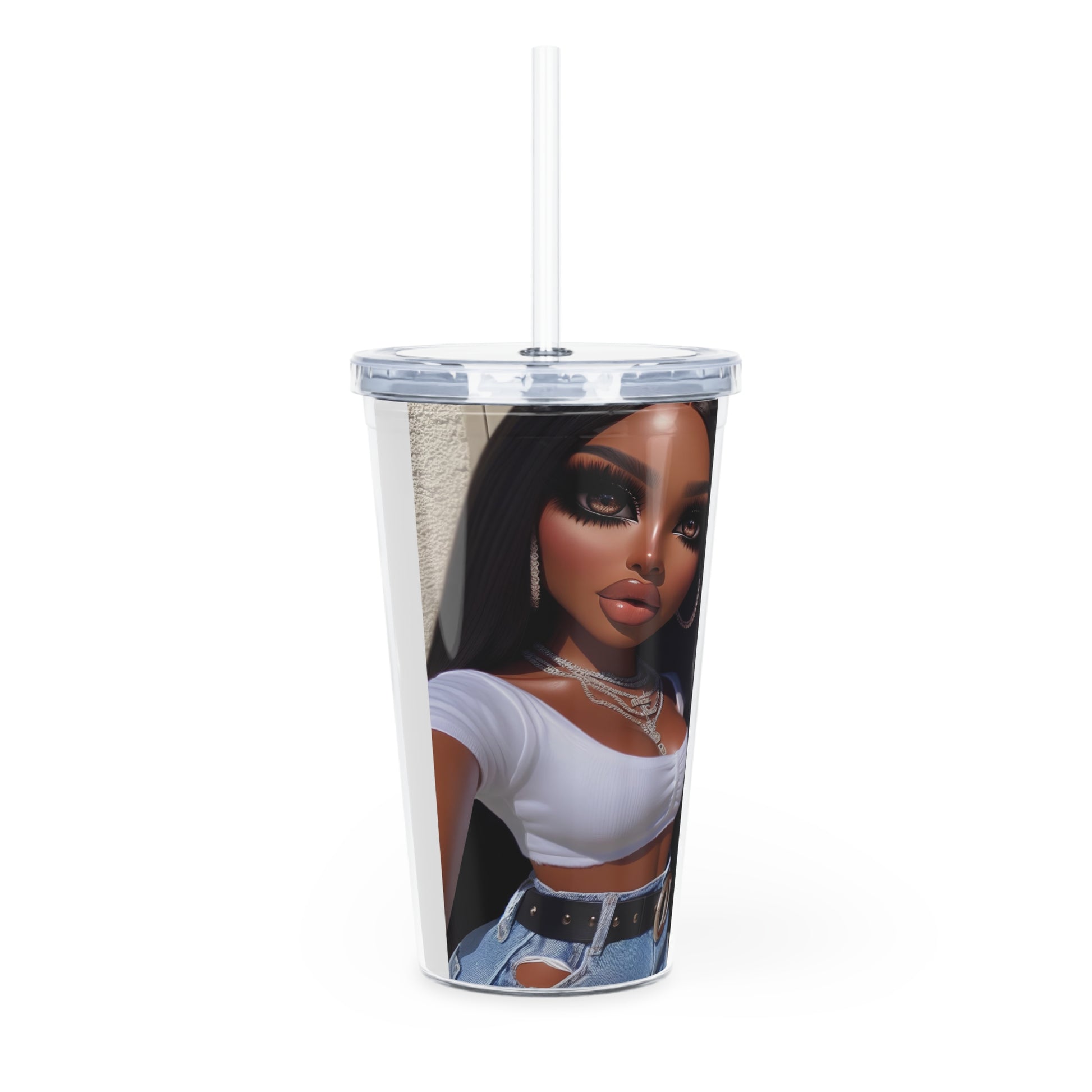 Friends Tumbler with Straw Mug Printify