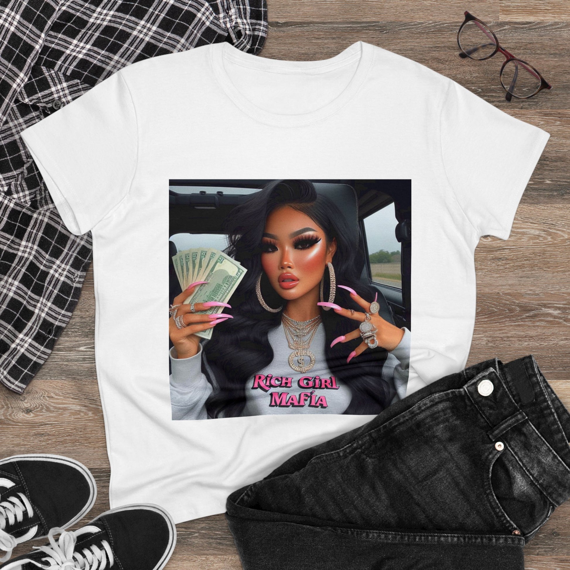 Rich Girl Mafia T-Shirt T-Shirt Printify