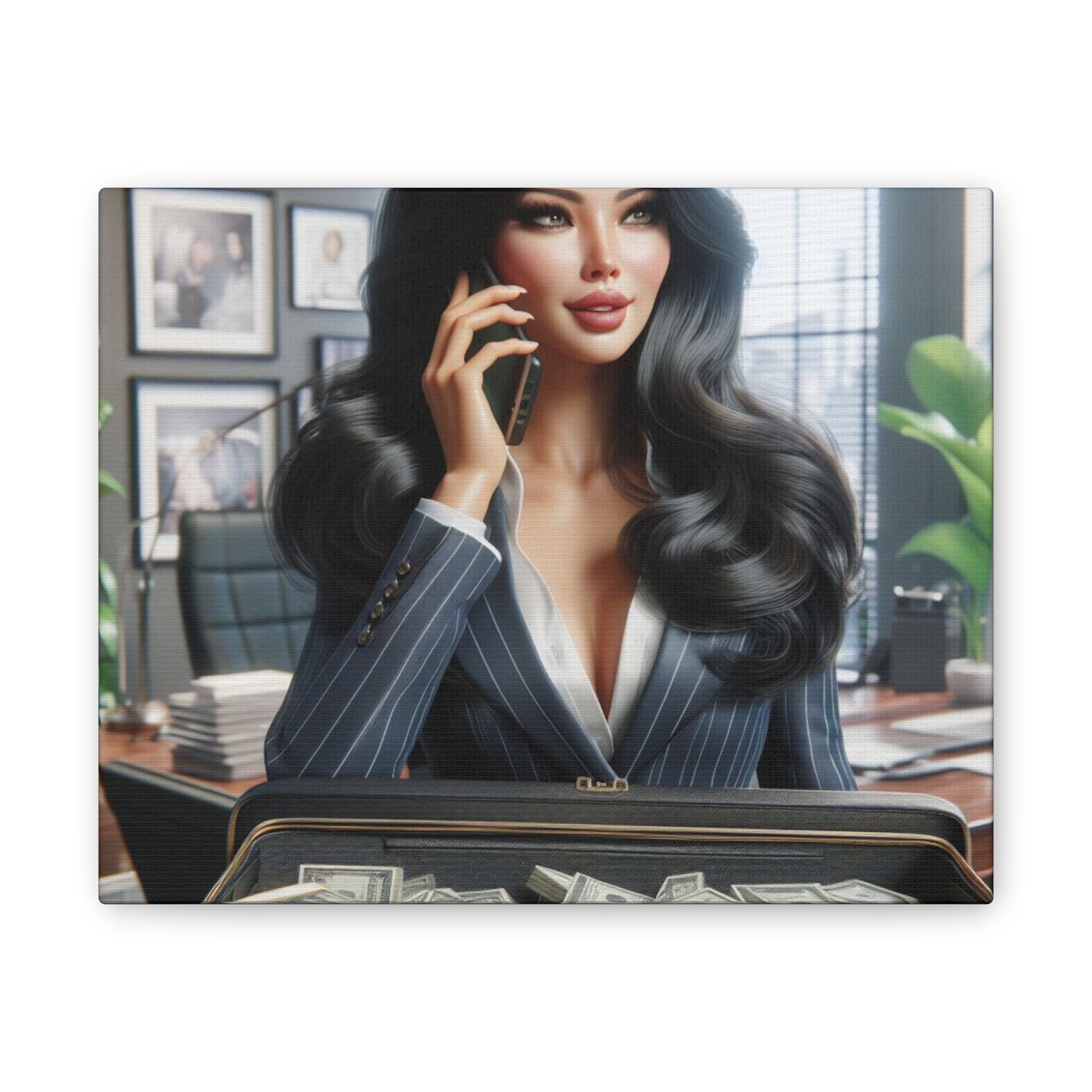 Business Deal Canvas Canvas Printify