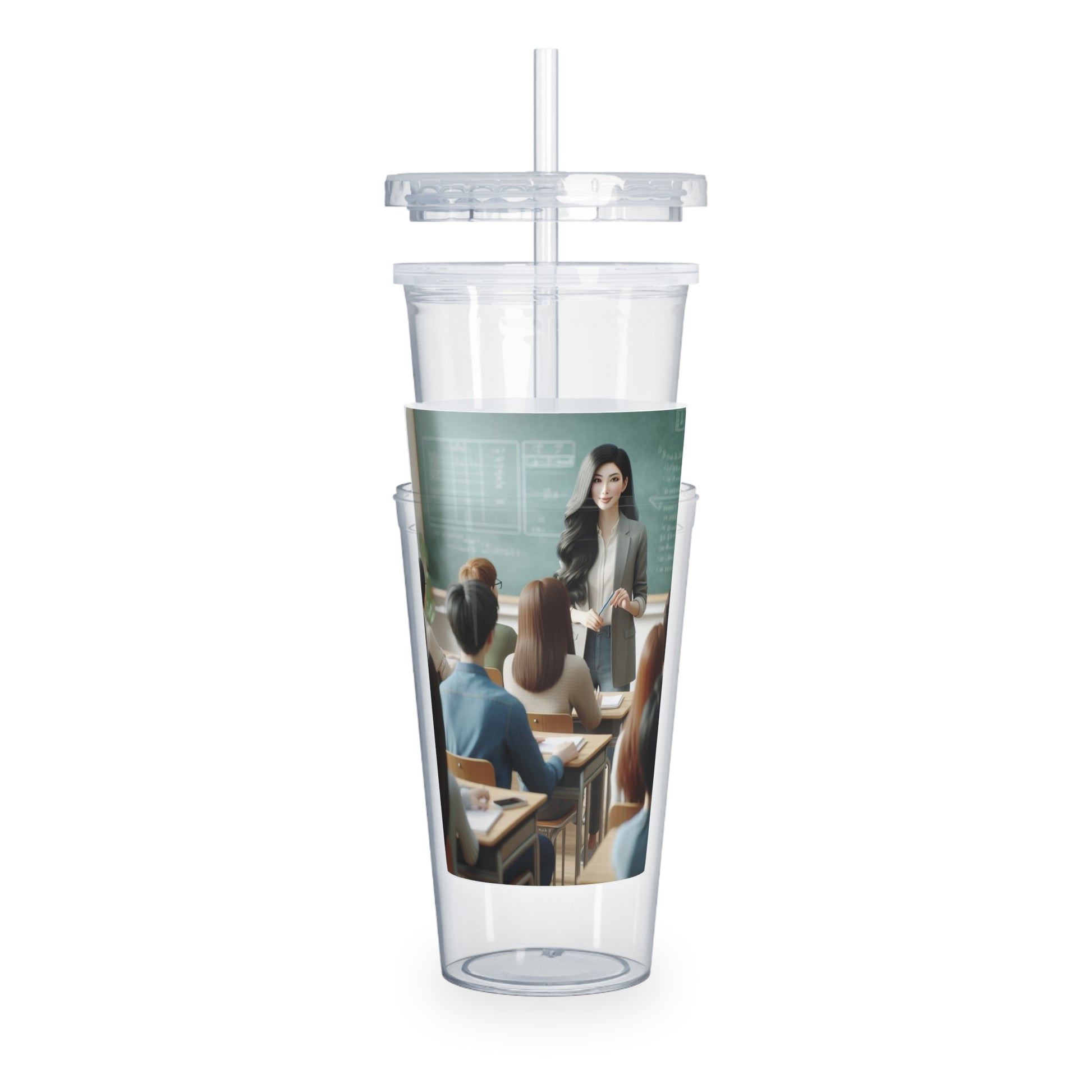 Class in Session Tumbler with Straw Mug Printify