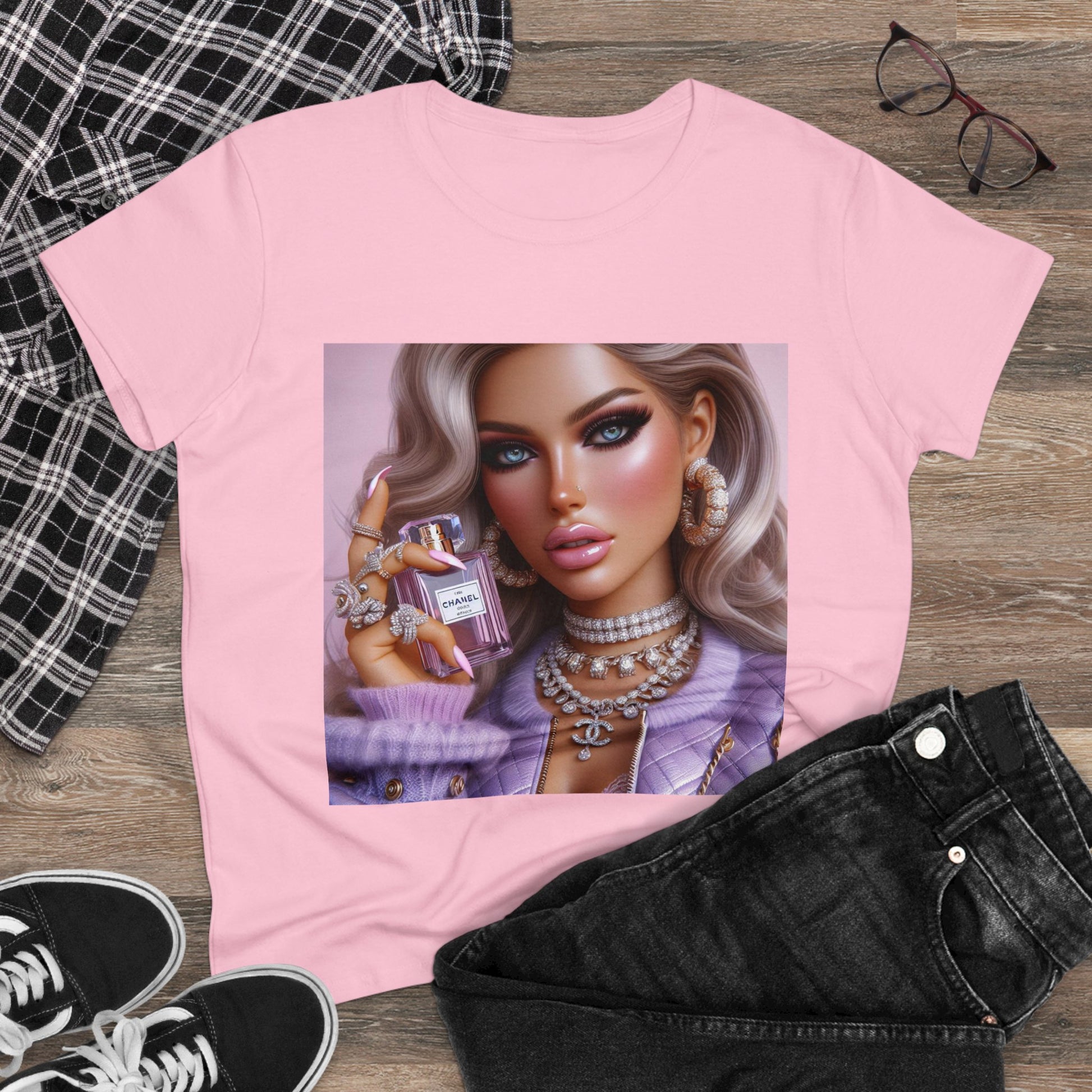 Chanel Please T-Shirt T-Shirt Printify