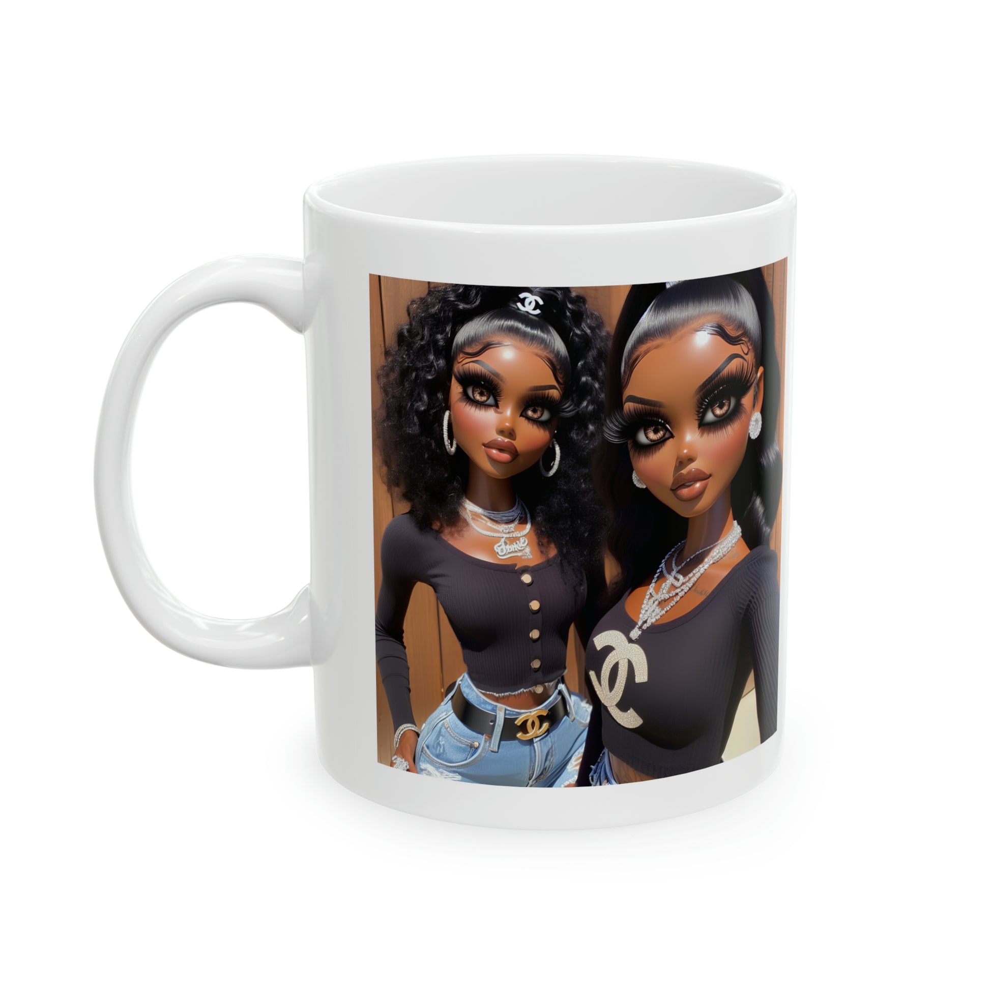 Outside Baddies Mug Mug Printify 11oz