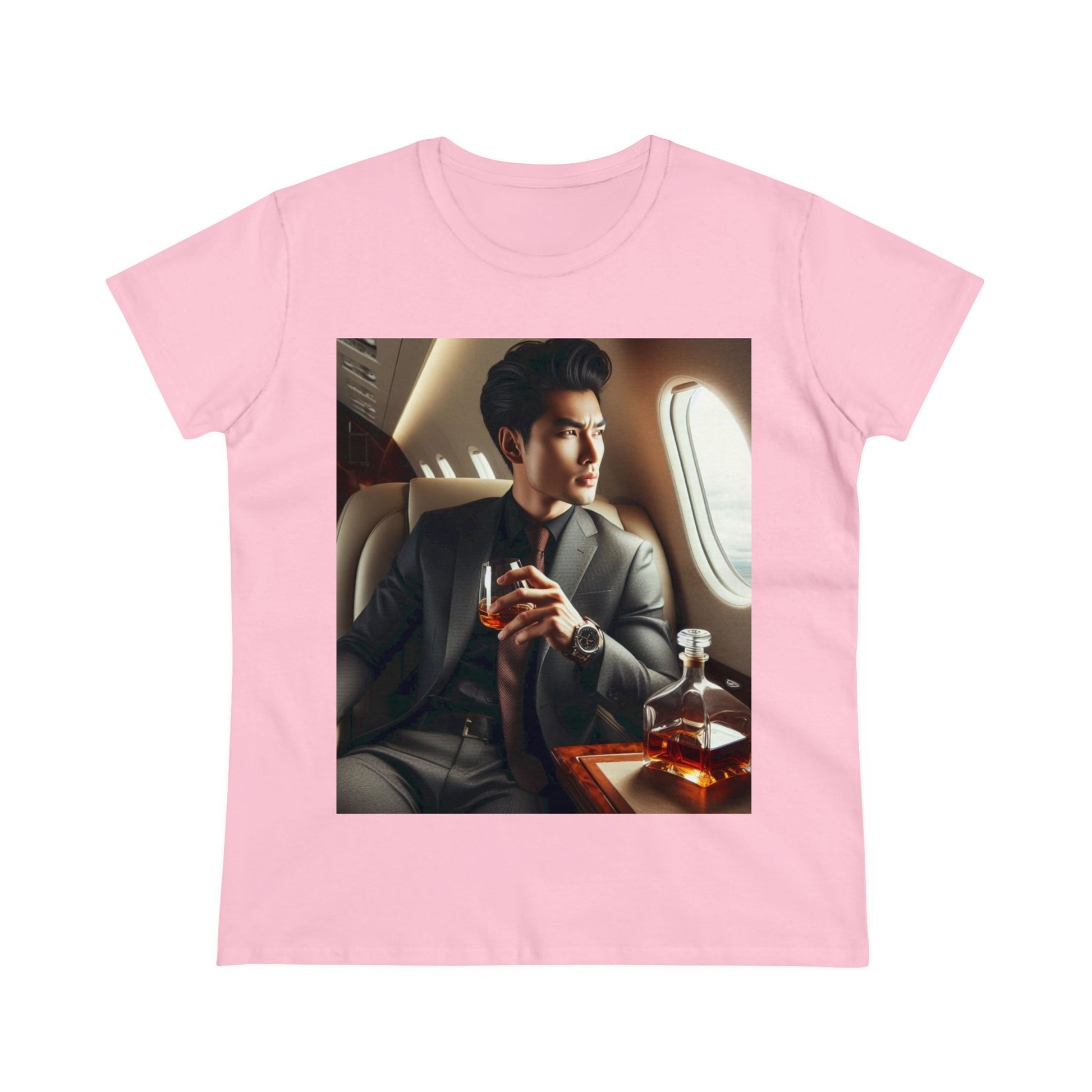 Private Business T-Shirt T-Shirt Printify Light Pink S