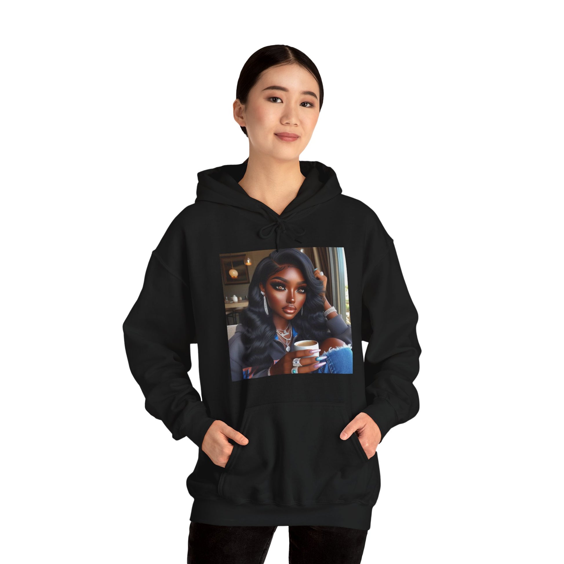 Coffee Break Hoodie Hoodie Printify