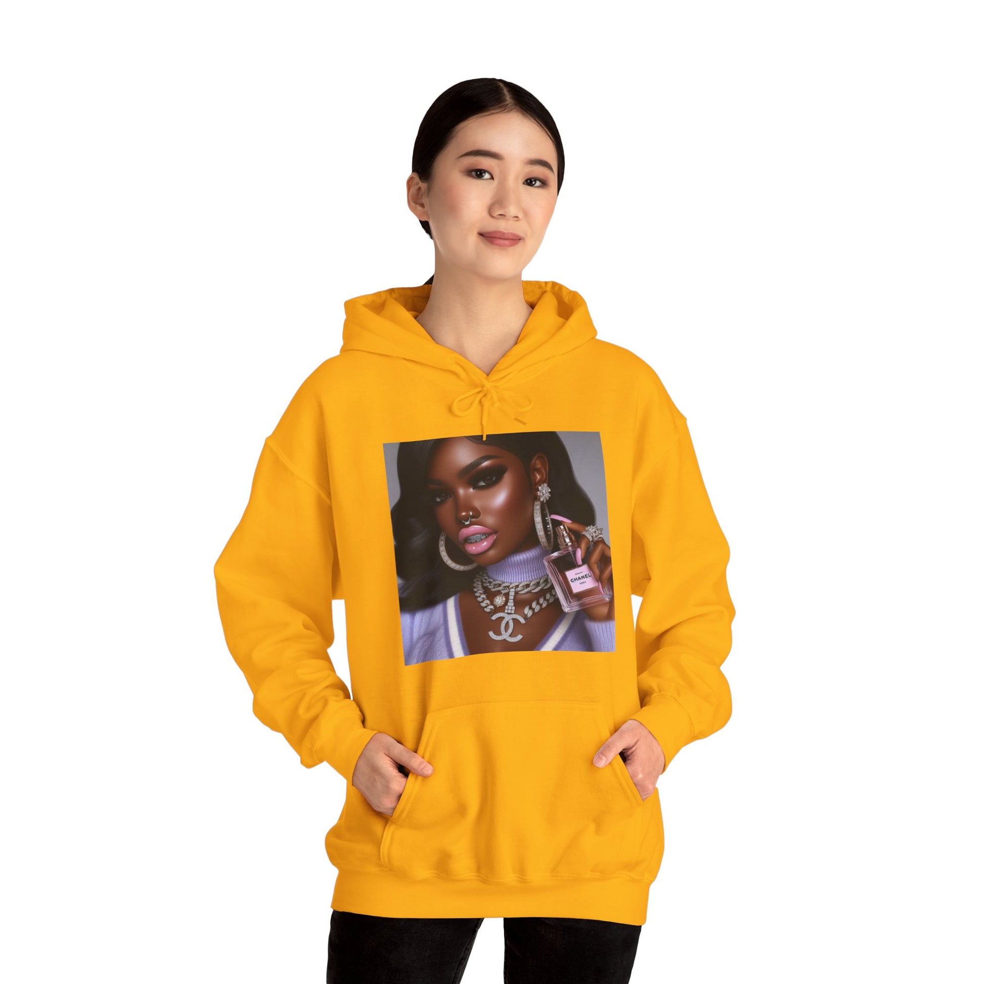Chanel Please Hoodie Hoodie Printify