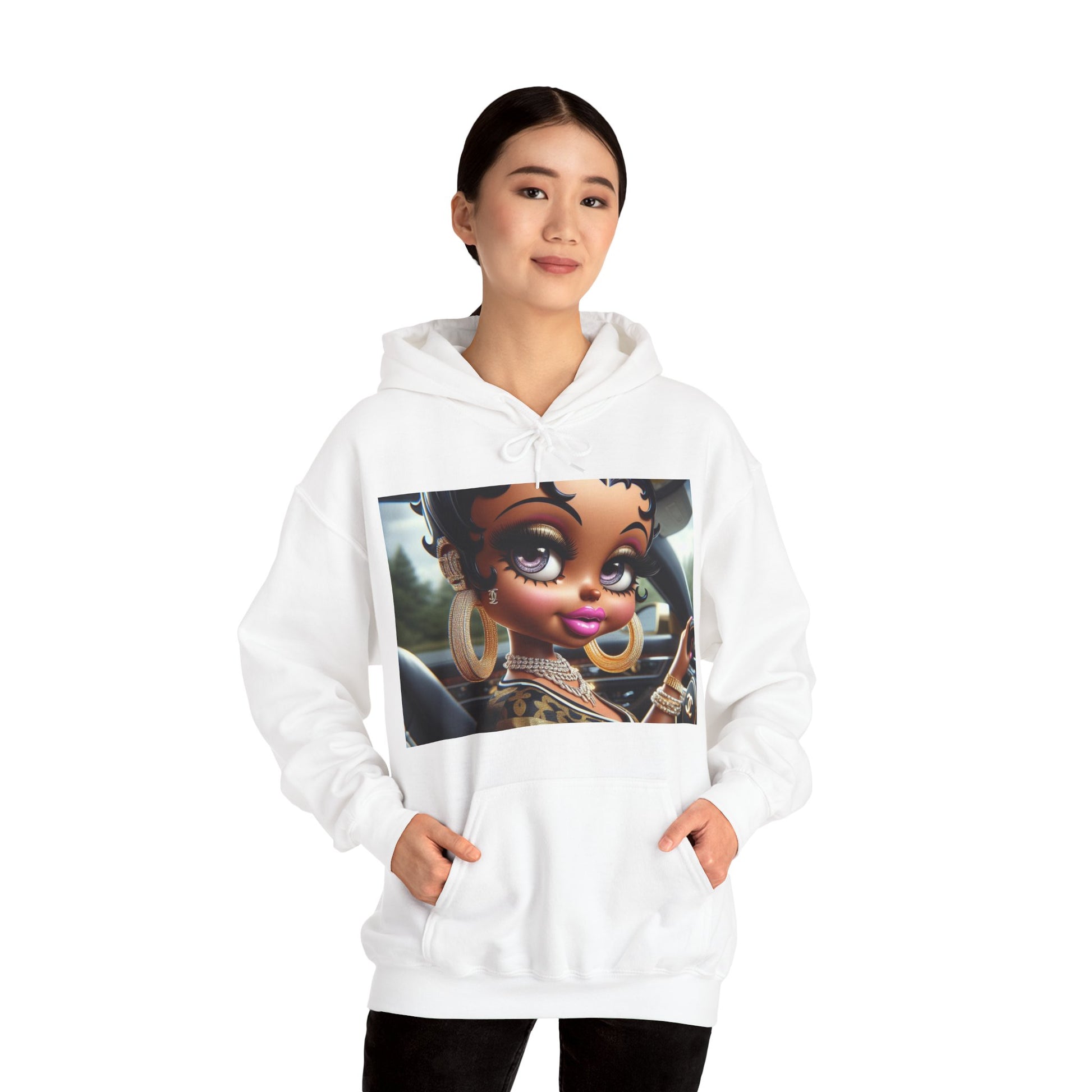 Betty Beauty Hoodie Hoodie Printify