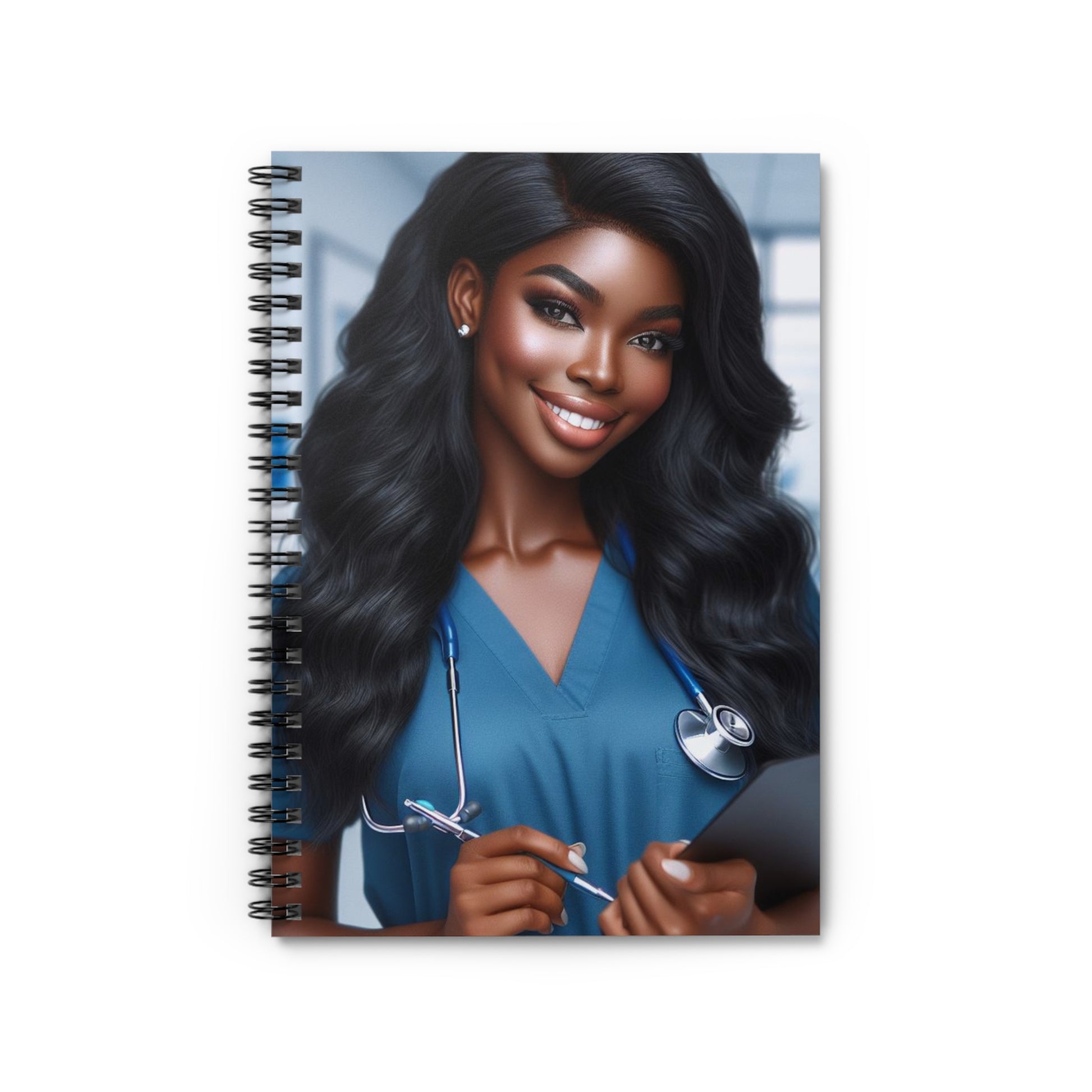 Your Favorite Nurse Spiral Notebook Paper products Printify One Size
