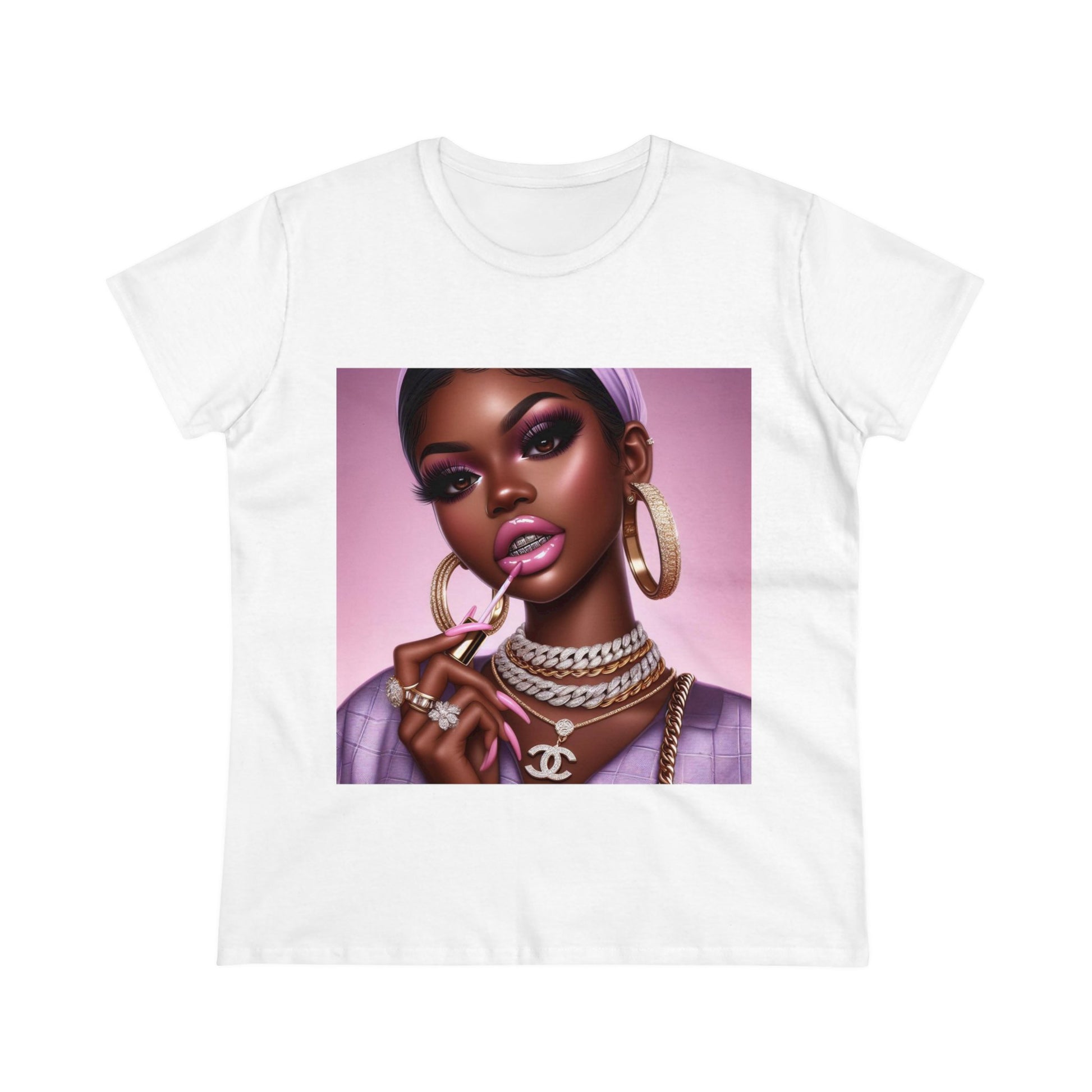 Gloss Up T-Shirt T-Shirt Printify White S