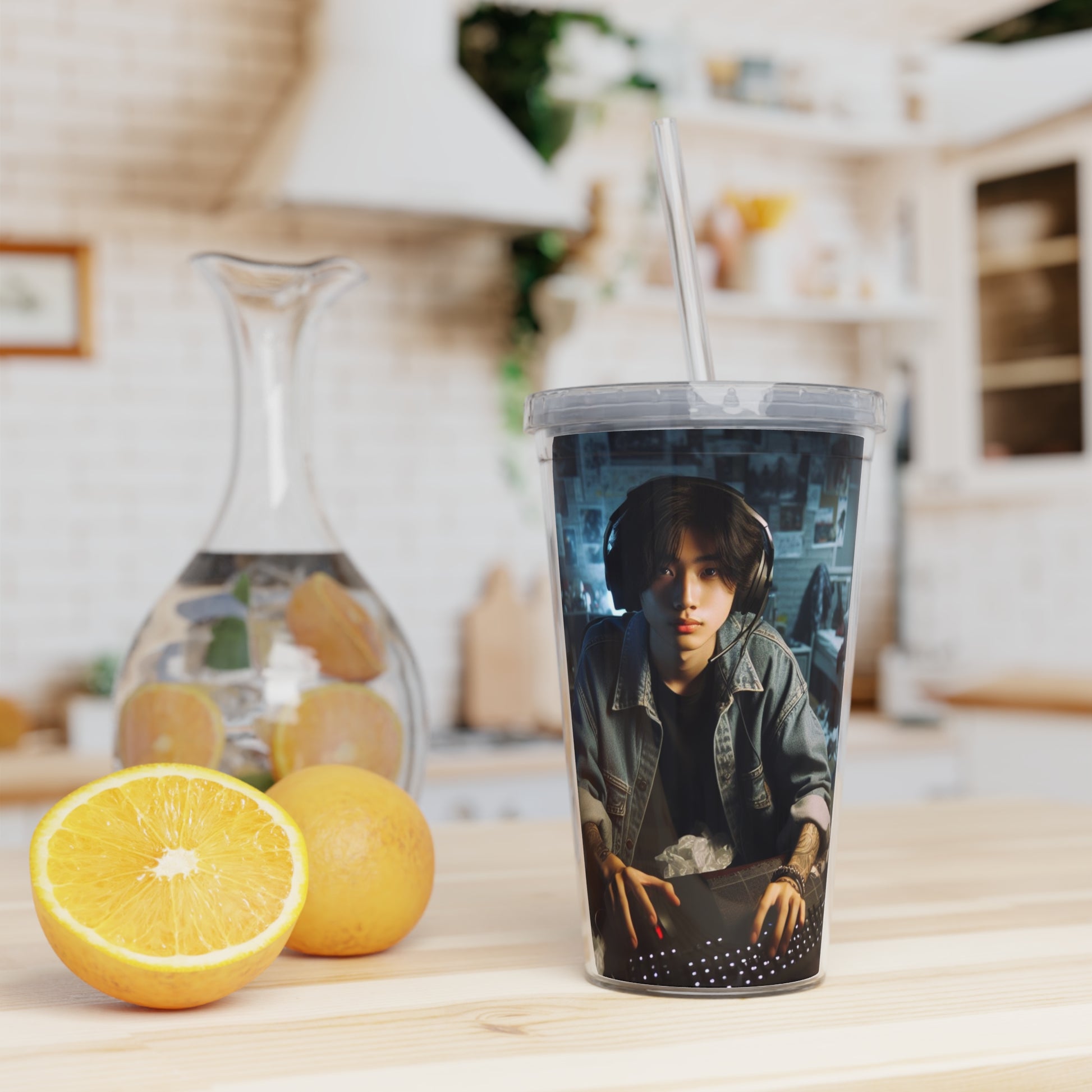 Game Time Tumbler with Straw Mug Printify