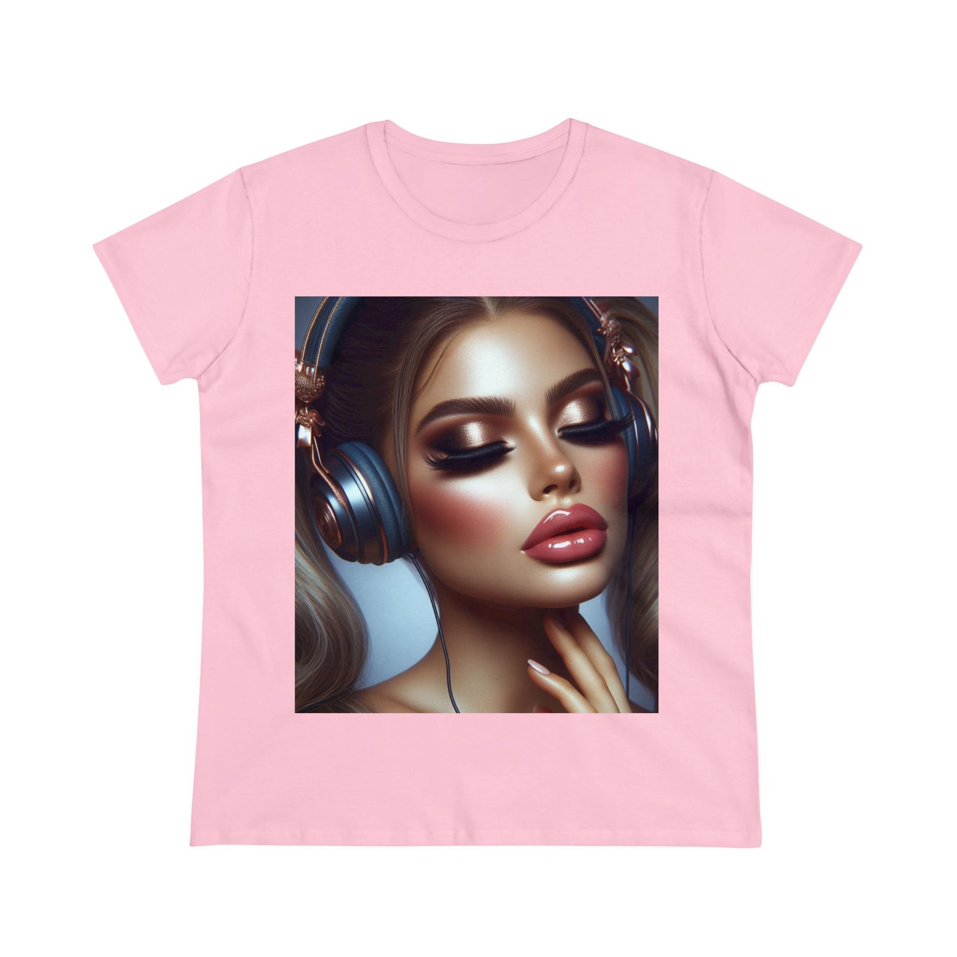 Music Vibes T-Shirt T-Shirt Printify Light Pink S