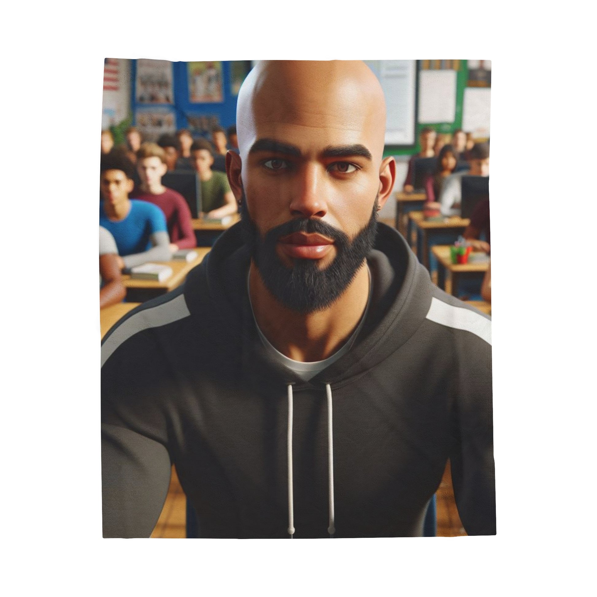 Class in Session Plush Blanket All Over Prints Printify 50" × 60"