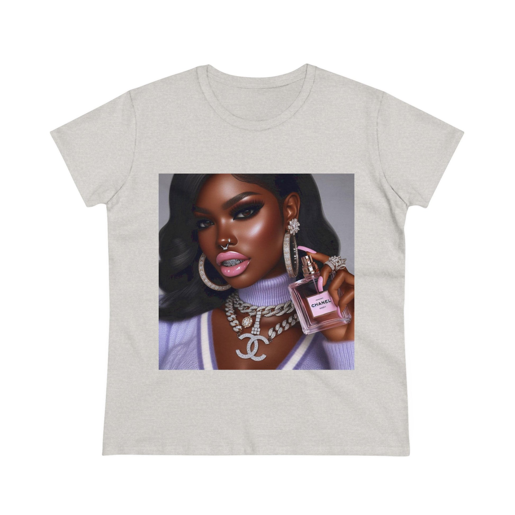 Gloss Up T-Shirt T-Shirt Printify Ash S