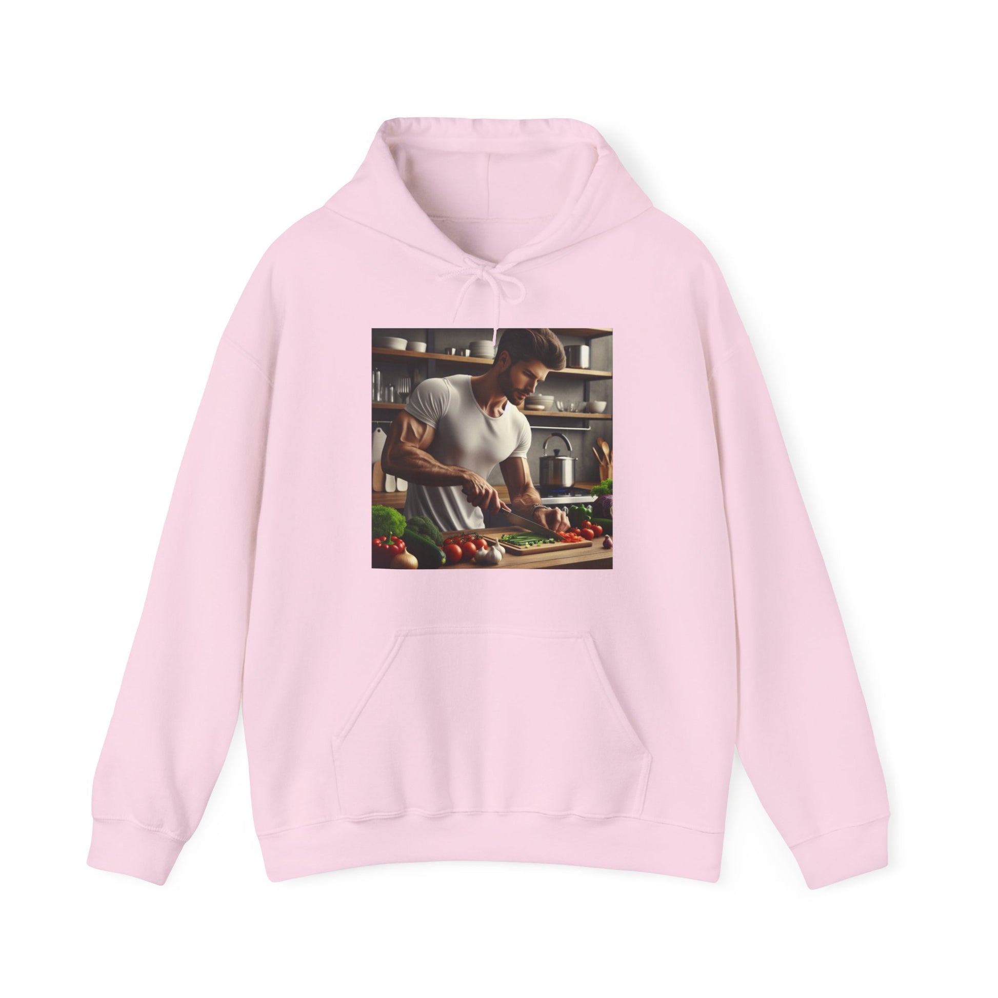 Dinner Time Hoodie Hoodie Printify Light Pink S