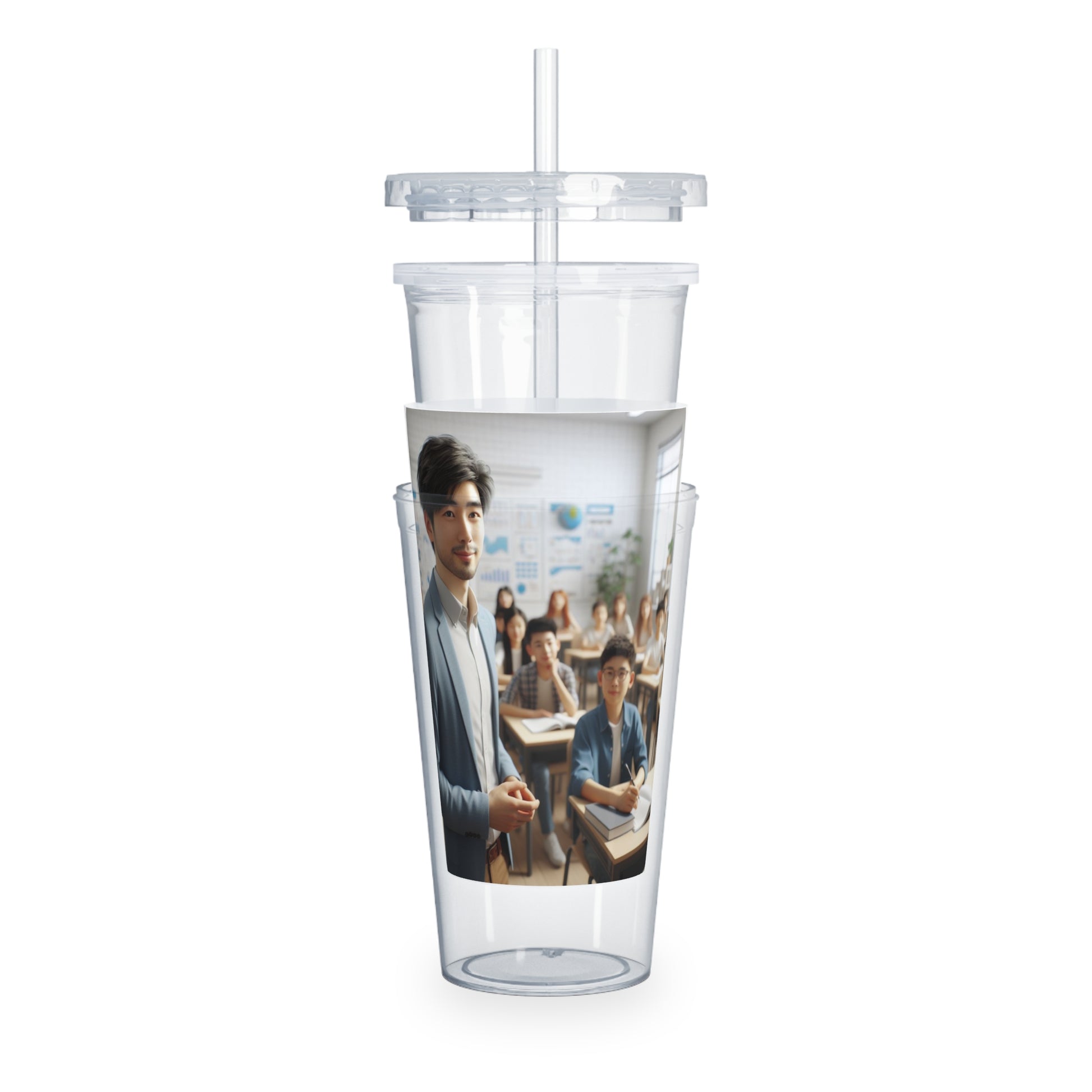 Class in Session Tumbler with Straw Mug Printify