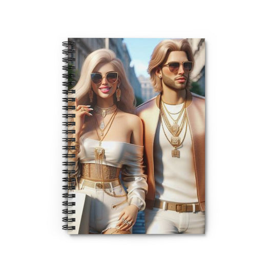 Thank You to My Man Spiral Notebook Paper products Printify One Size
