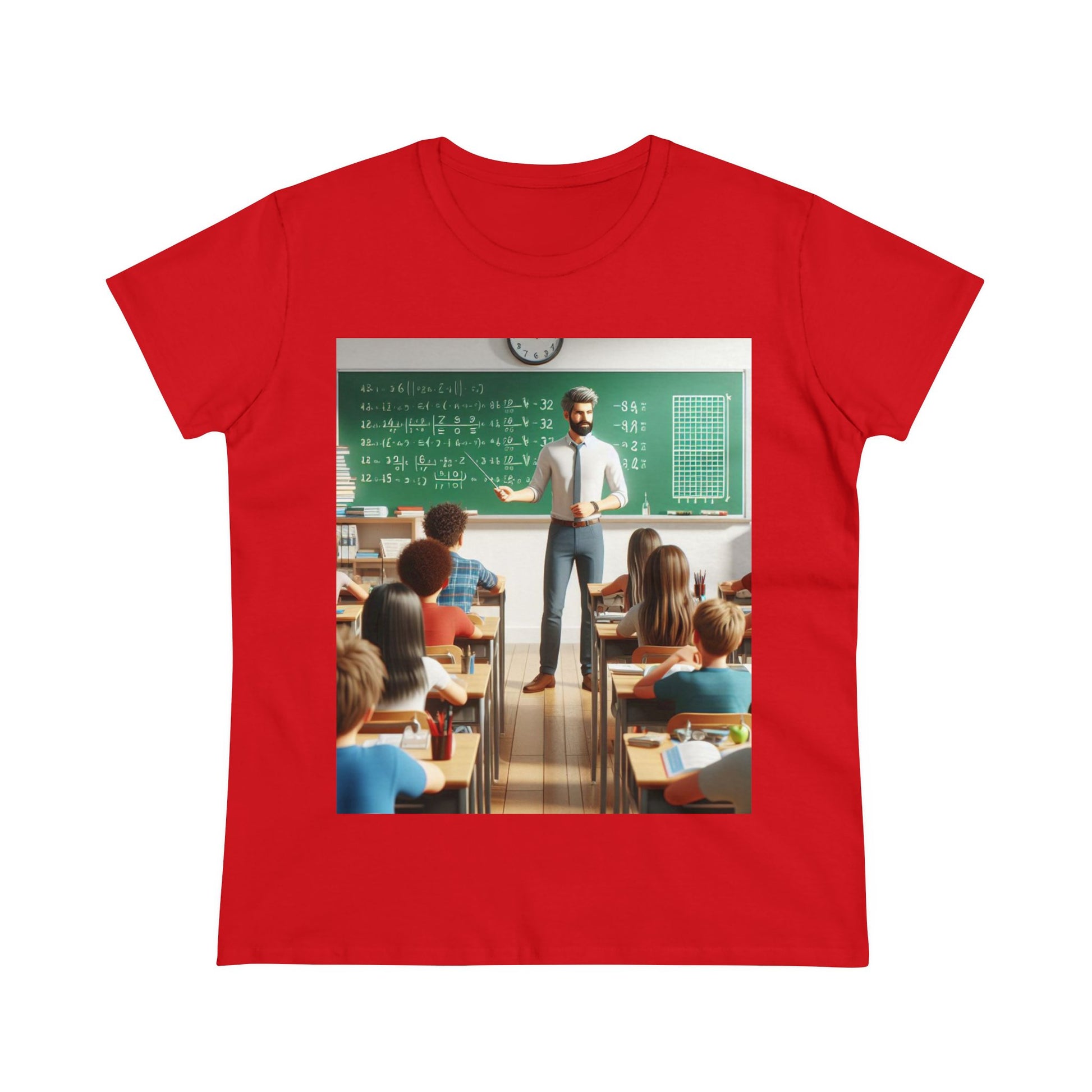 Class in Session T-Shirt T-Shirt Printify Red S