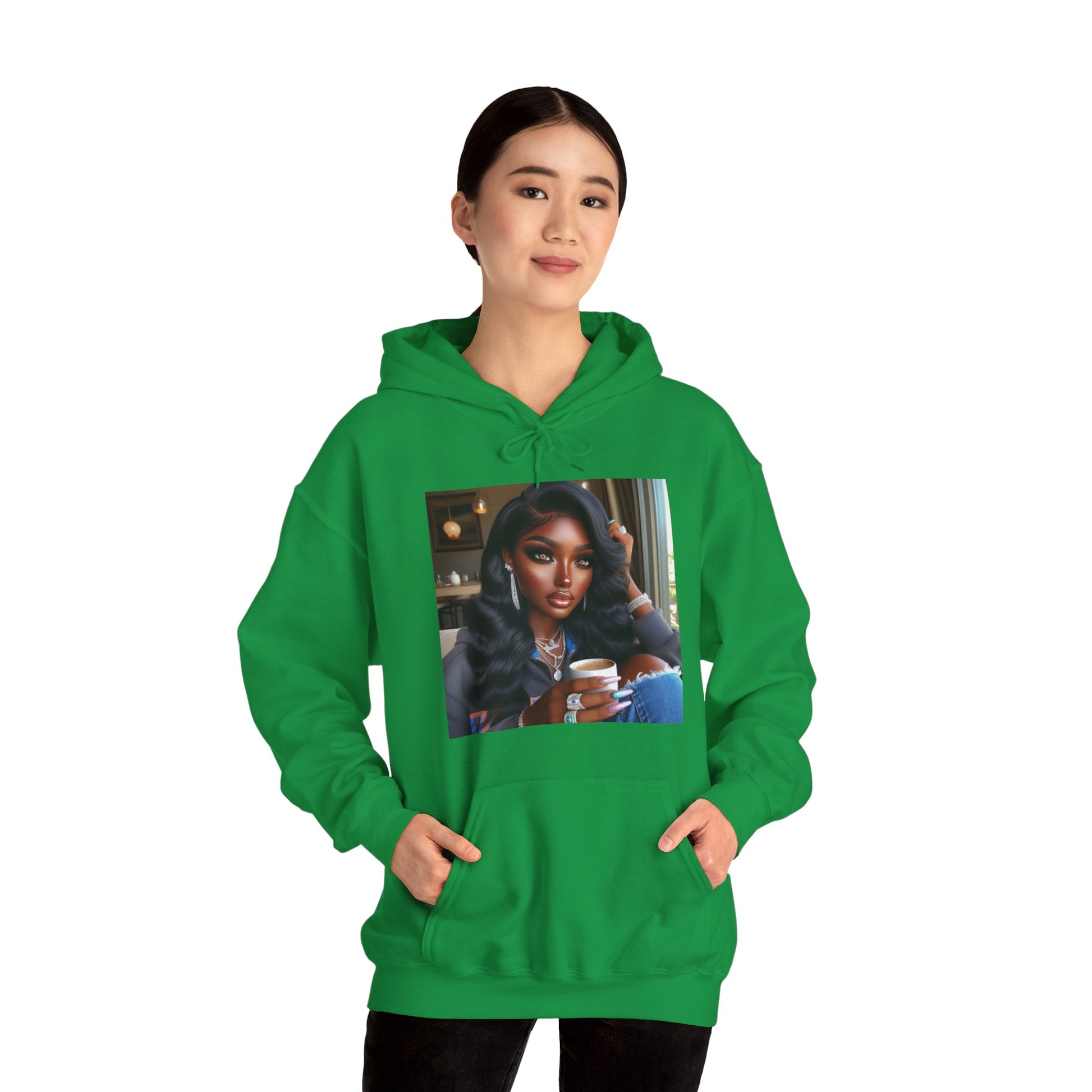 Coffee Break Hoodie Hoodie Printify